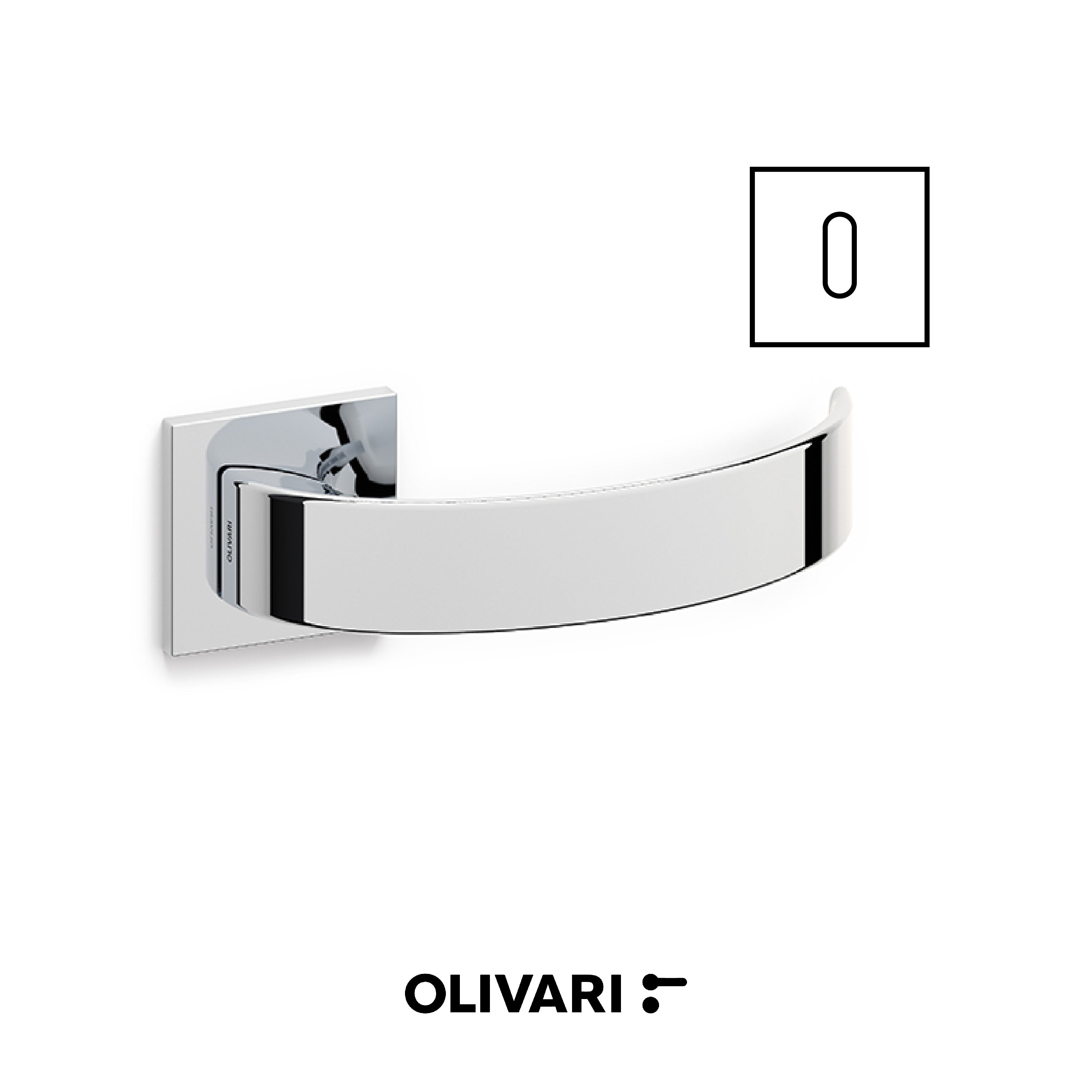 Arc - Olivari Maniglia per porta interna - Imhoff Handles