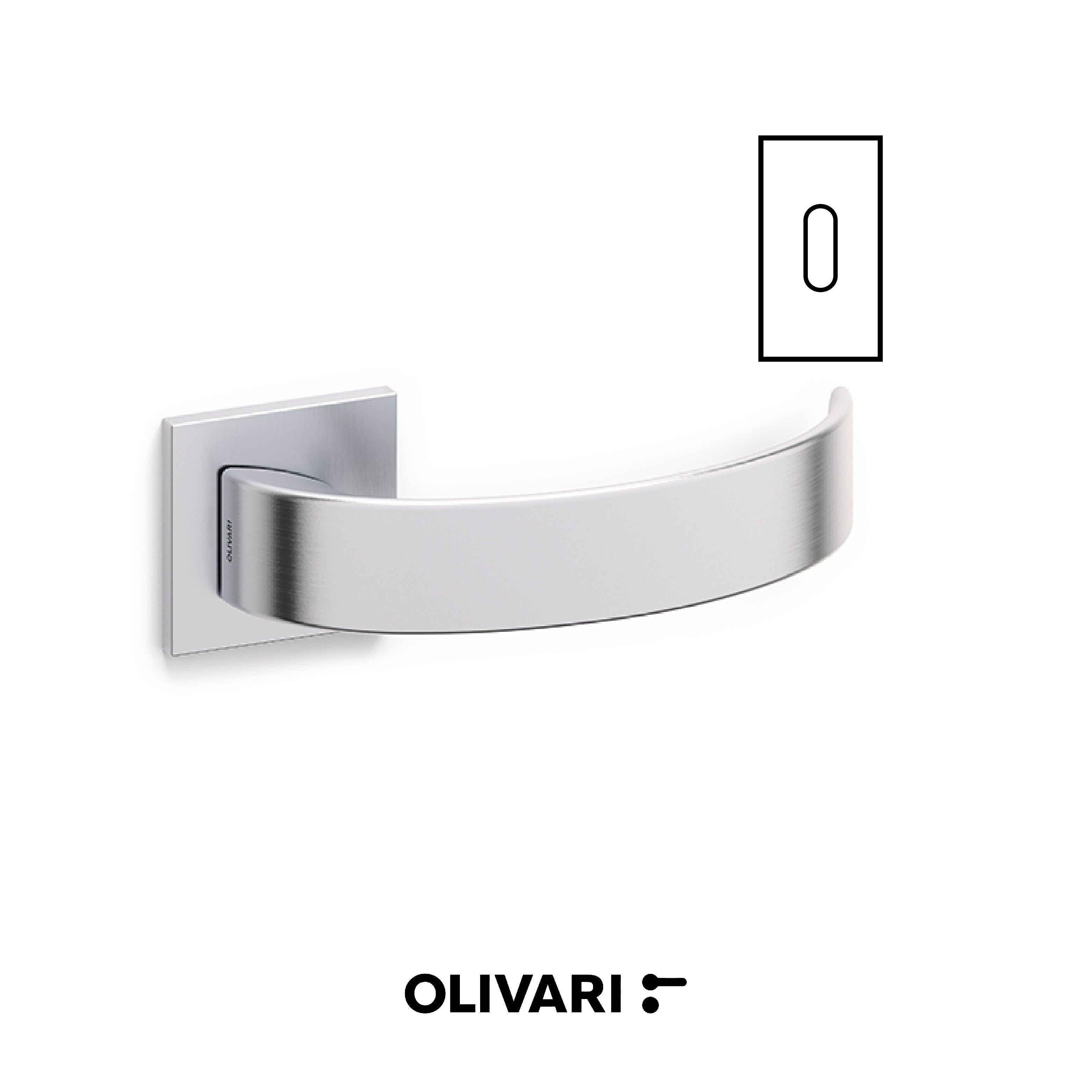 Arc - Olivari Maniglia per porta interna - Imhoff Handles