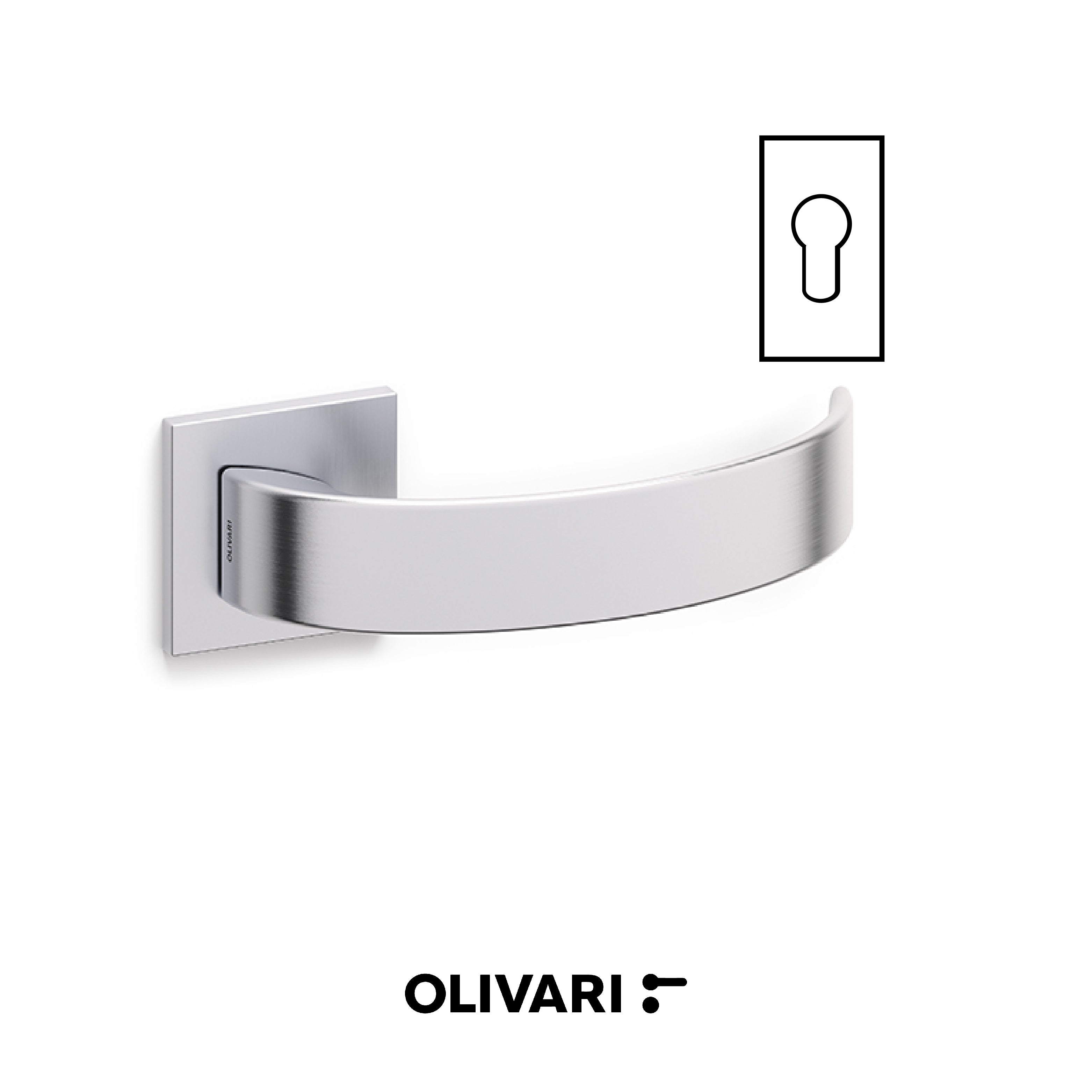 Arc - Olivari Maniglia per porta interna - Imhoff Handles