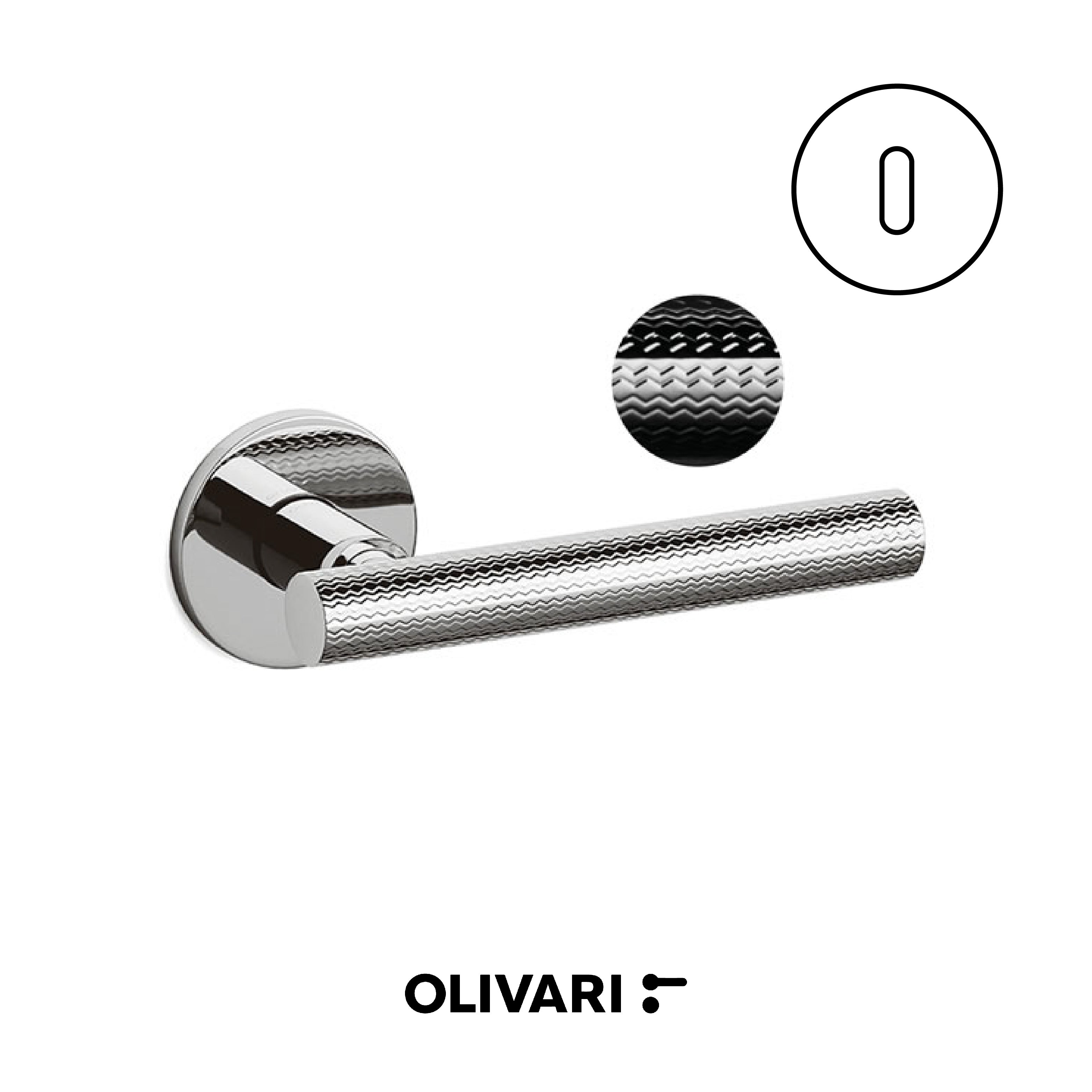 Atena Rank - Olivari Maniglia per porta interna - Imhoff Handles