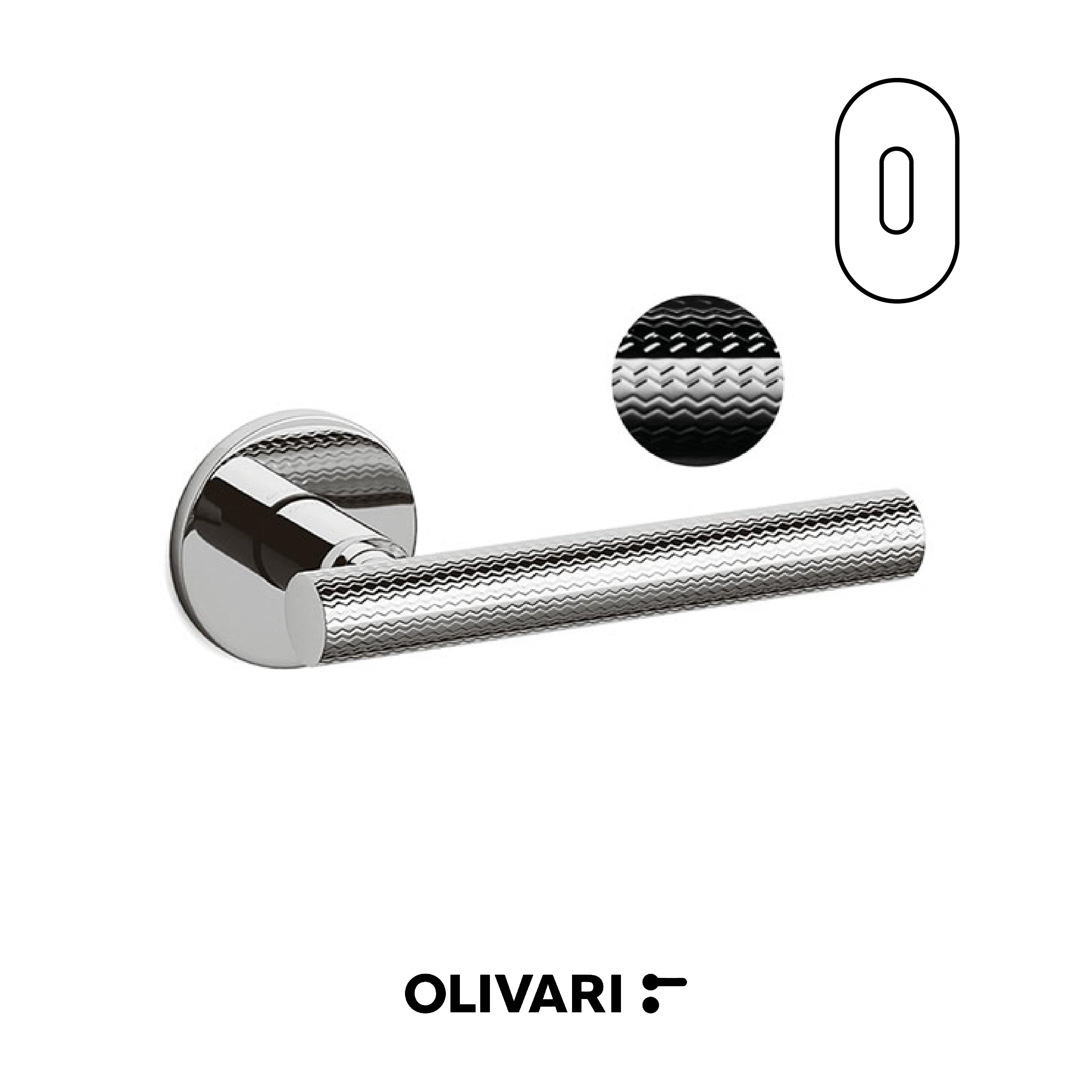 Atena Rank - Olivari Maniglia per porta interna - Imhoff Handles