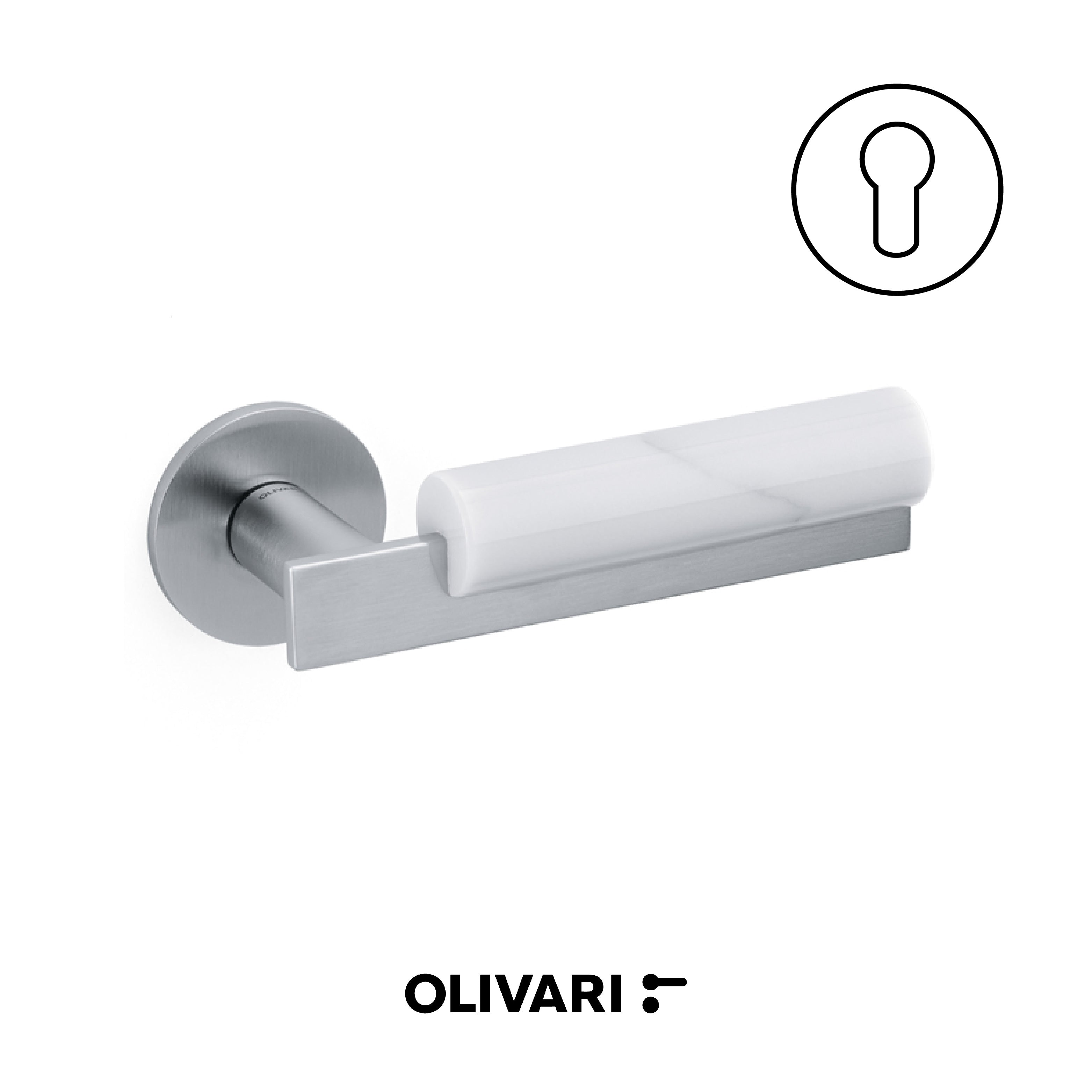 Bau - Olivari Maniglia per porta interna - Imhoff Handles