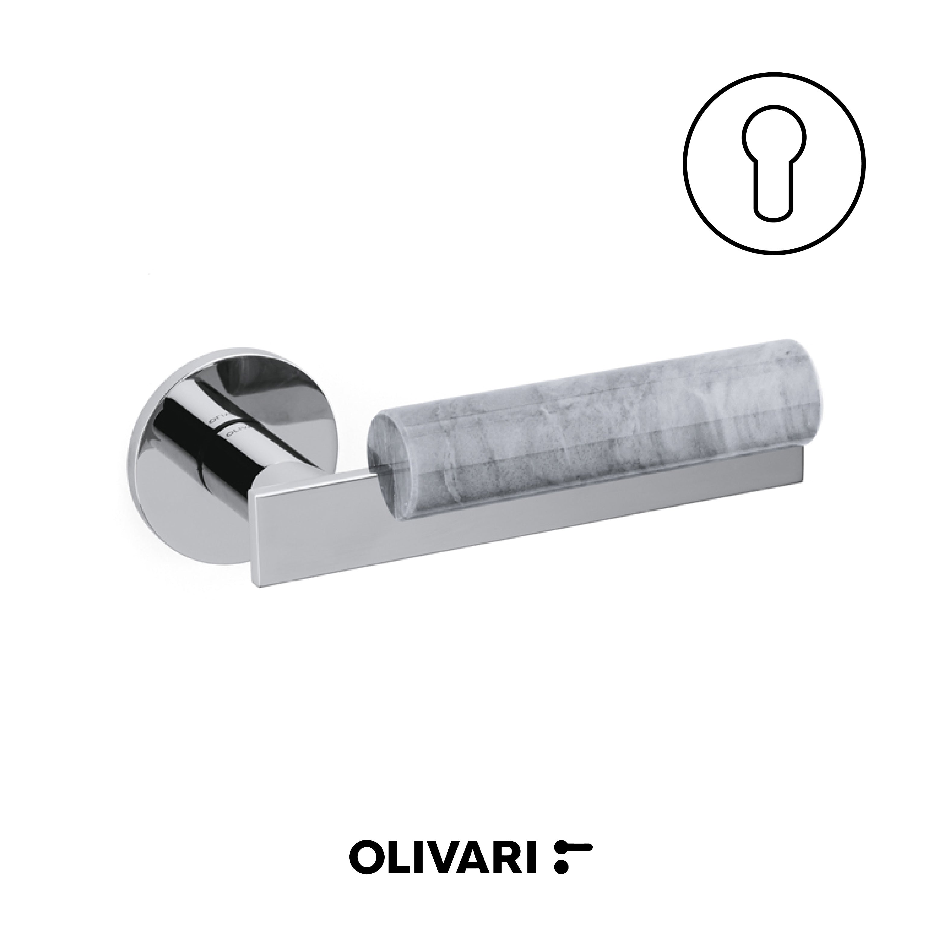 Bau - Olivari Maniglia per porta interna - Imhoff Handles