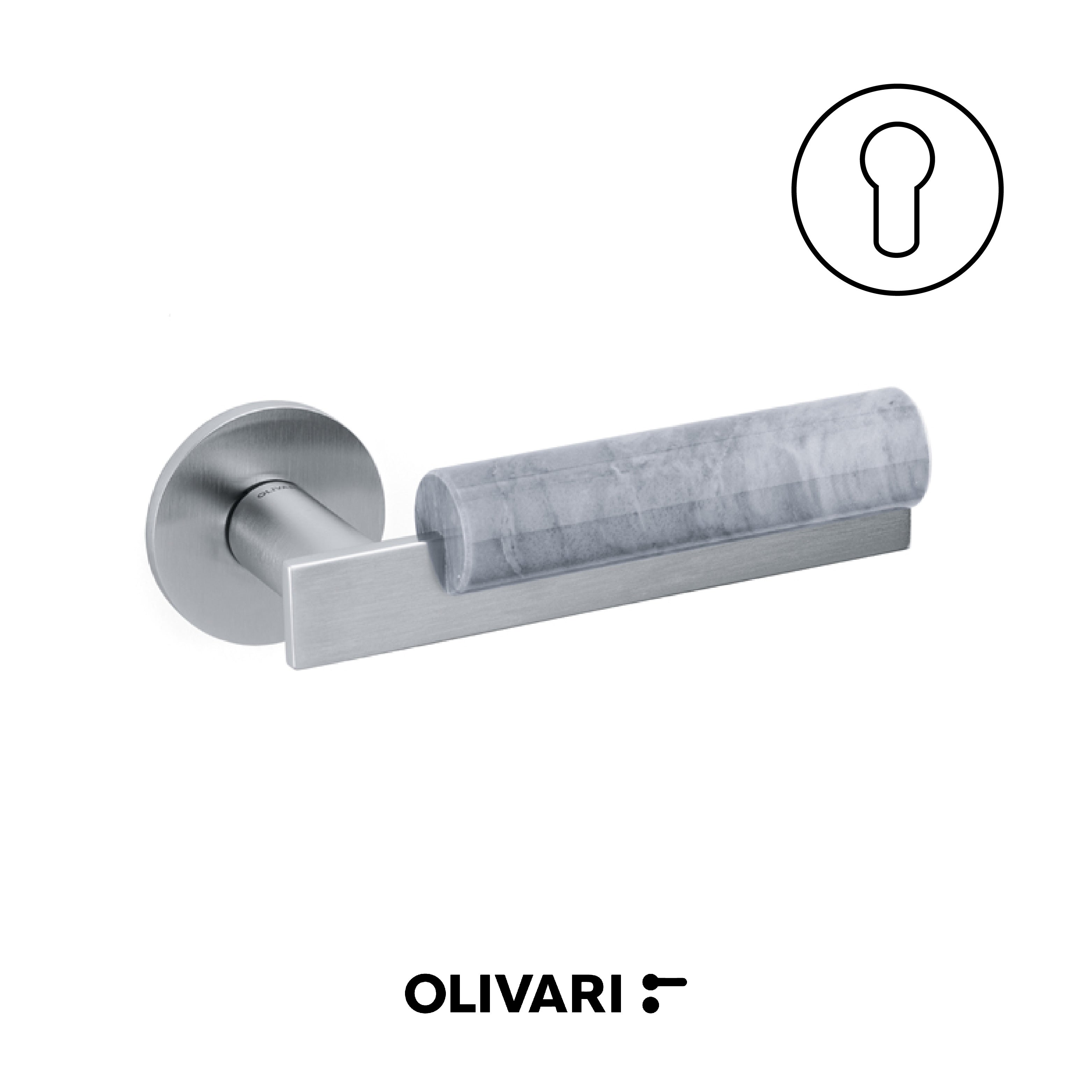 Bau - Olivari Maniglia per porta interna - Imhoff Handles