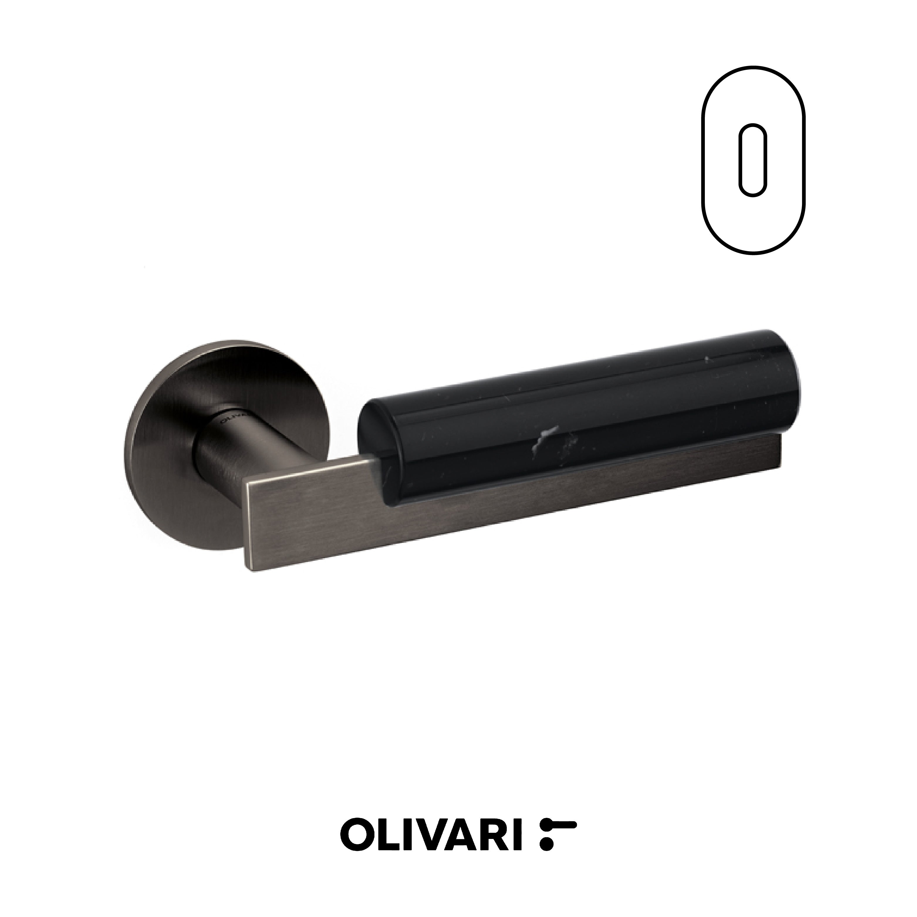 Bau - Olivari Maniglia per porta interna - Imhoff Handles
