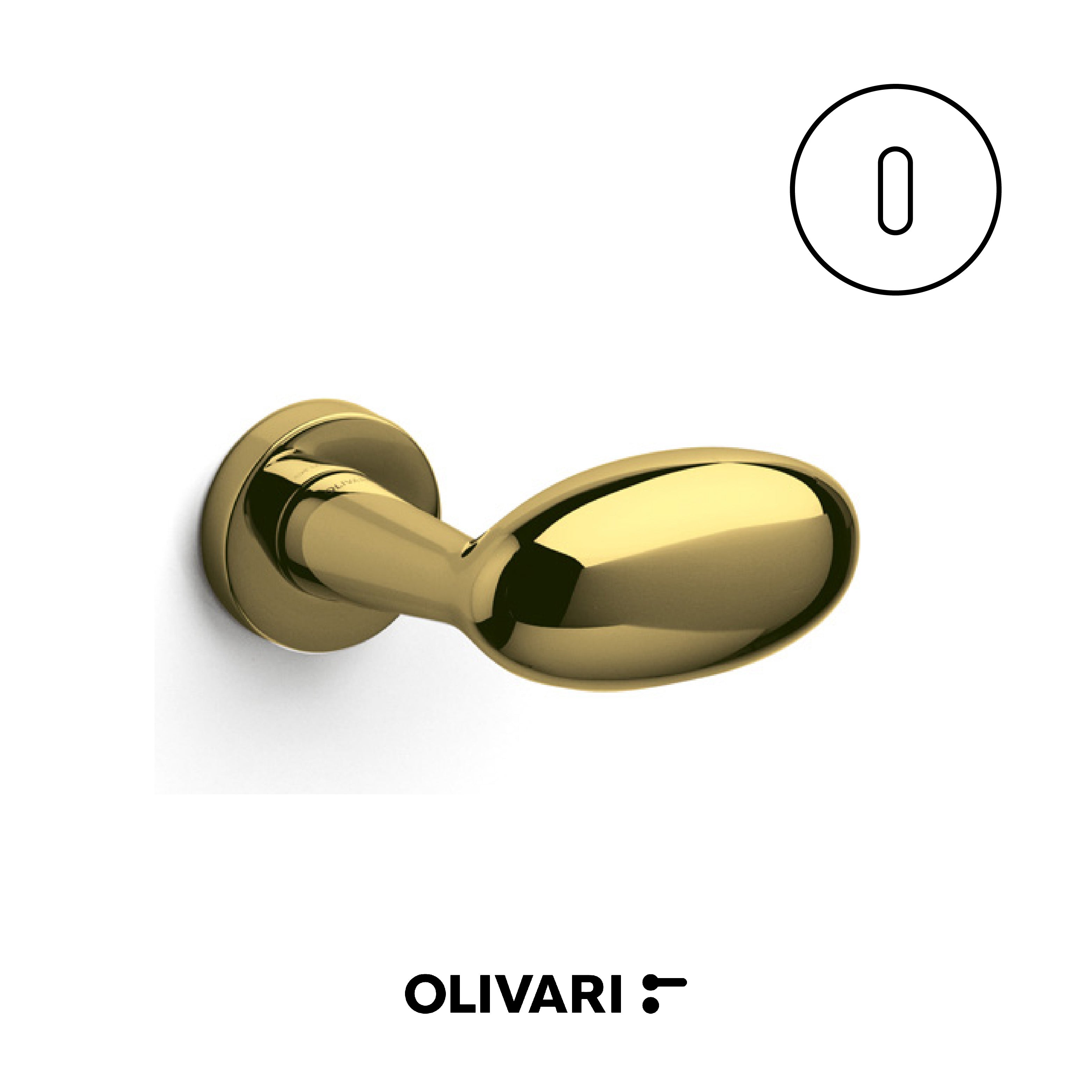 Blindo - Olivari Maniglia per porta interna - Imhoff Handles