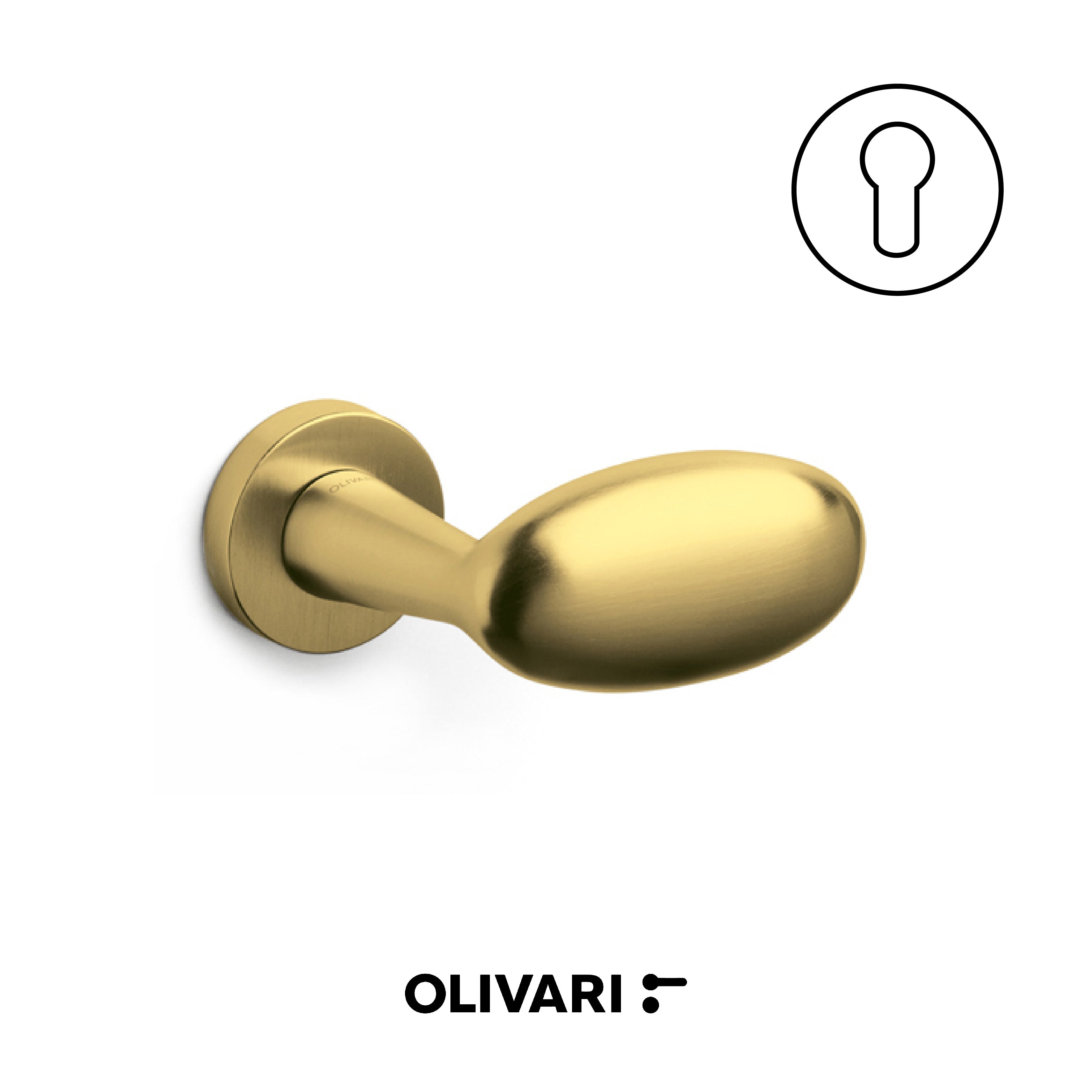 Blindo - Olivari Maniglia per porta interna - Imhoff Handles