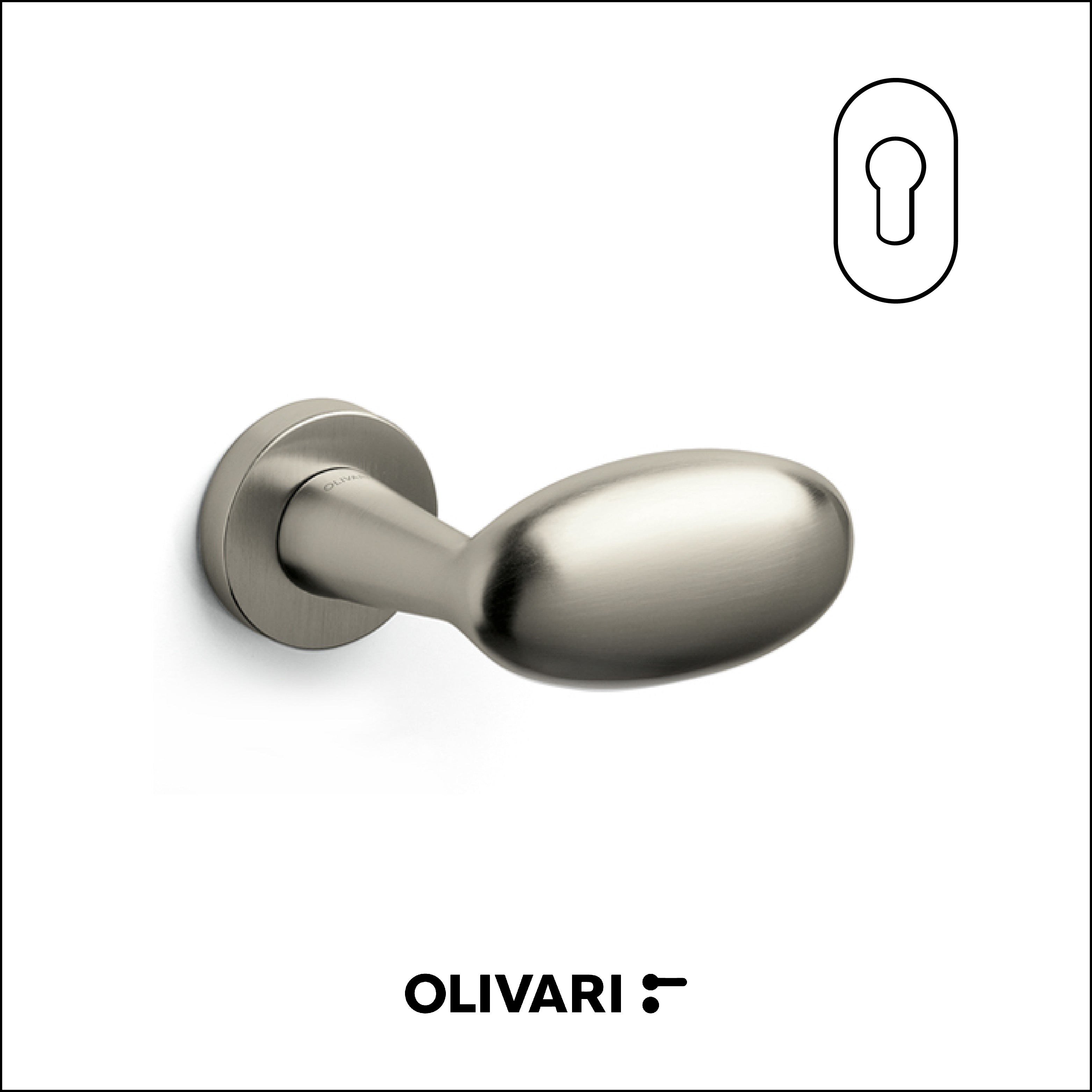 Blindo - Olivari Maniglia per porta interna - Imhoff Handles