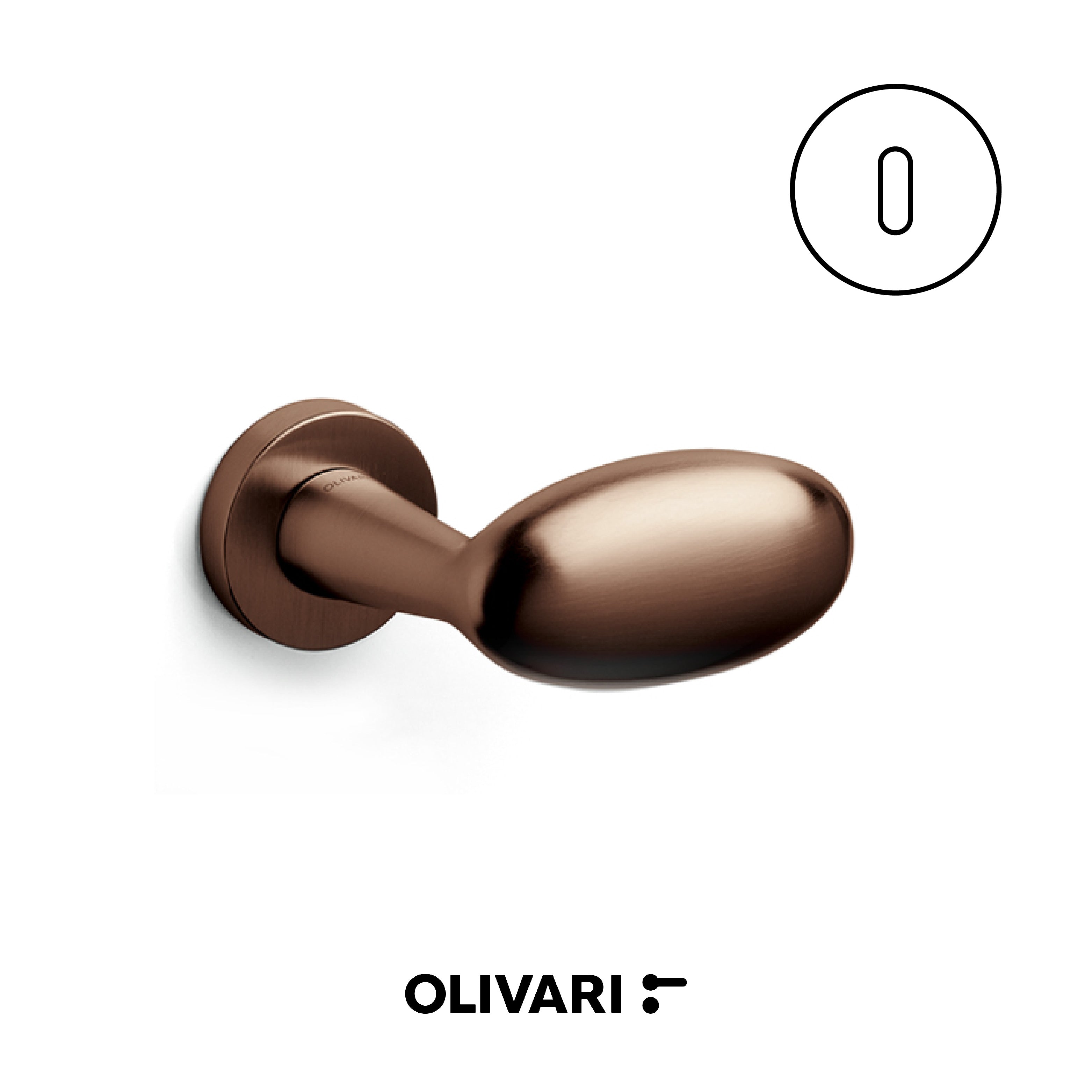 Blindo - Olivari Maniglia per porta interna - Imhoff Handles