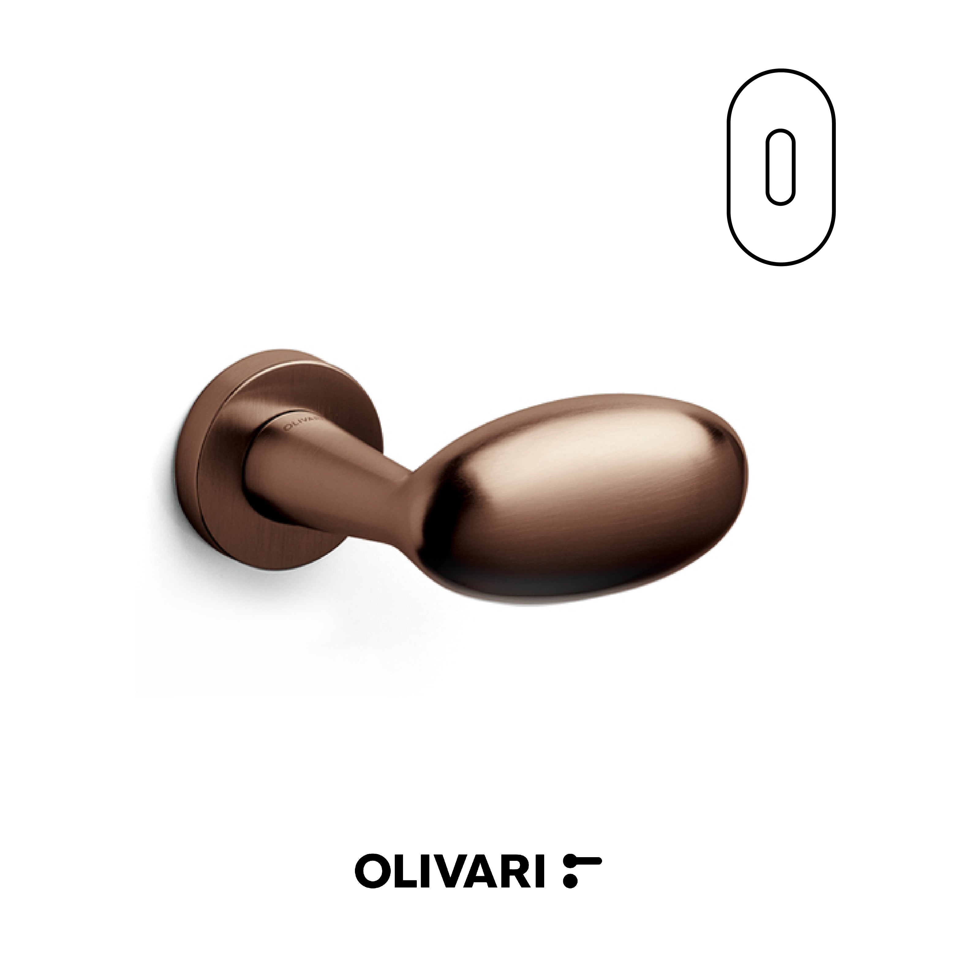 Blindo - Olivari Maniglia per porta interna - Imhoff Handles