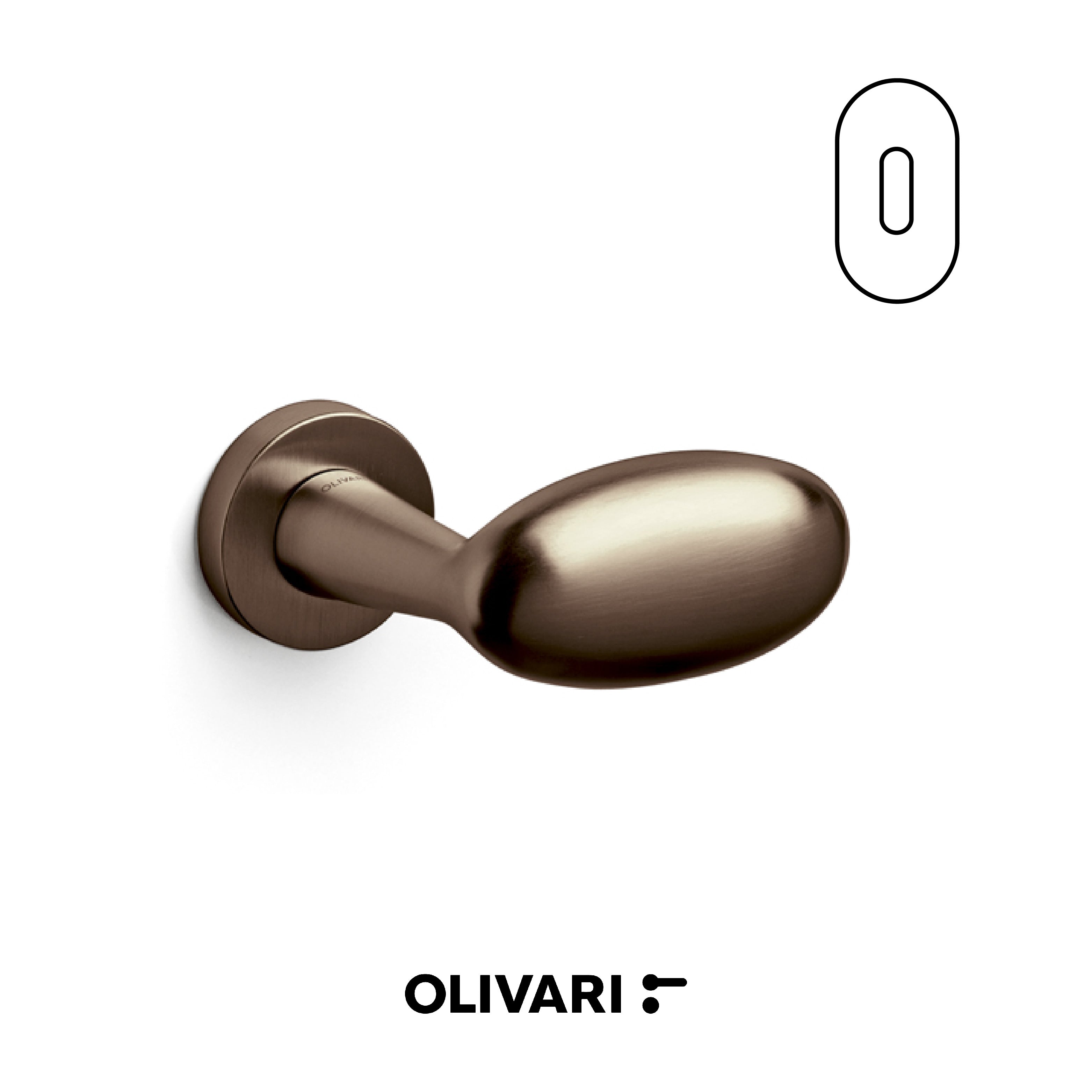 Blindo - Olivari Maniglia per porta interna - Imhoff Handles