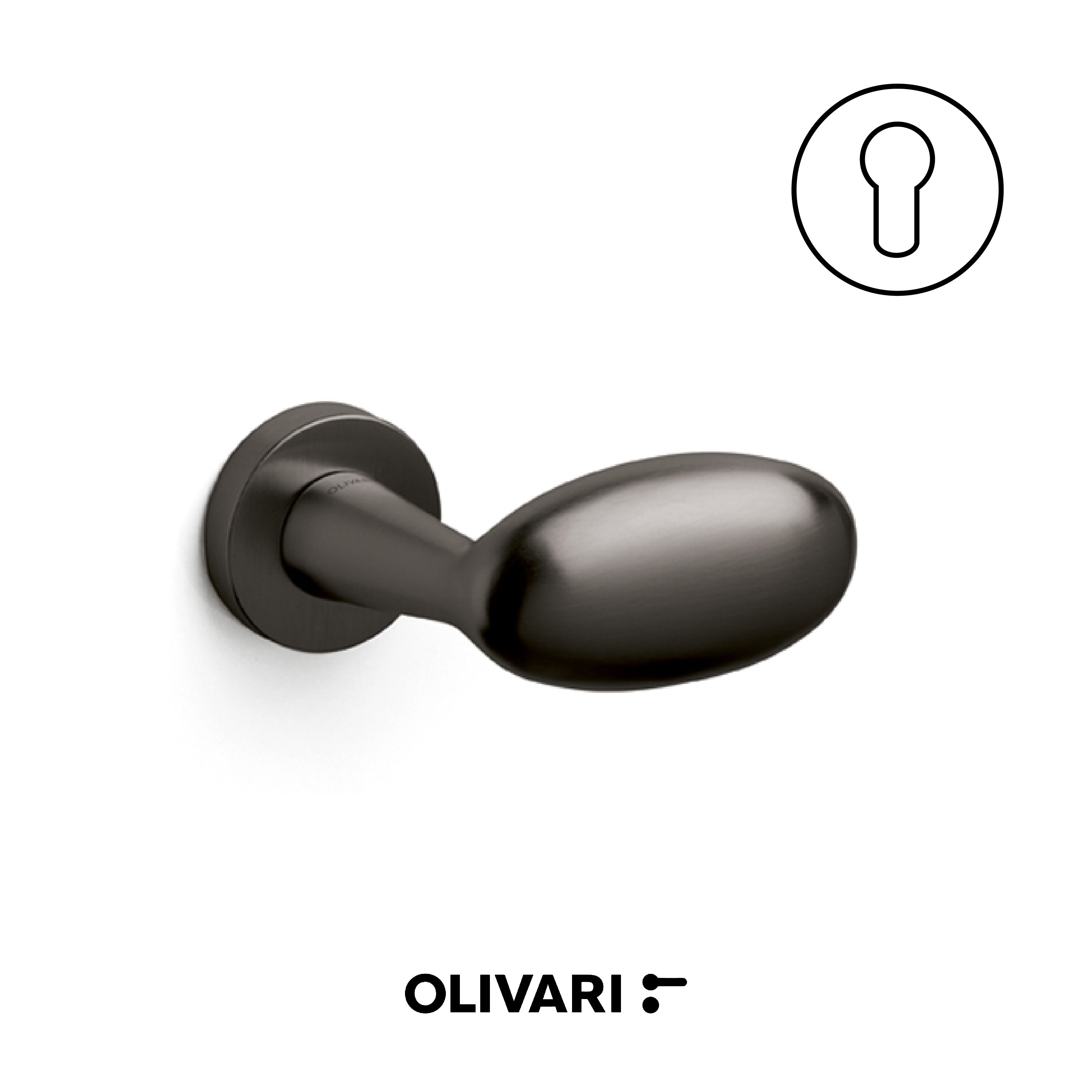 Blindo - Olivari Maniglia per porta interna - Imhoff Handles