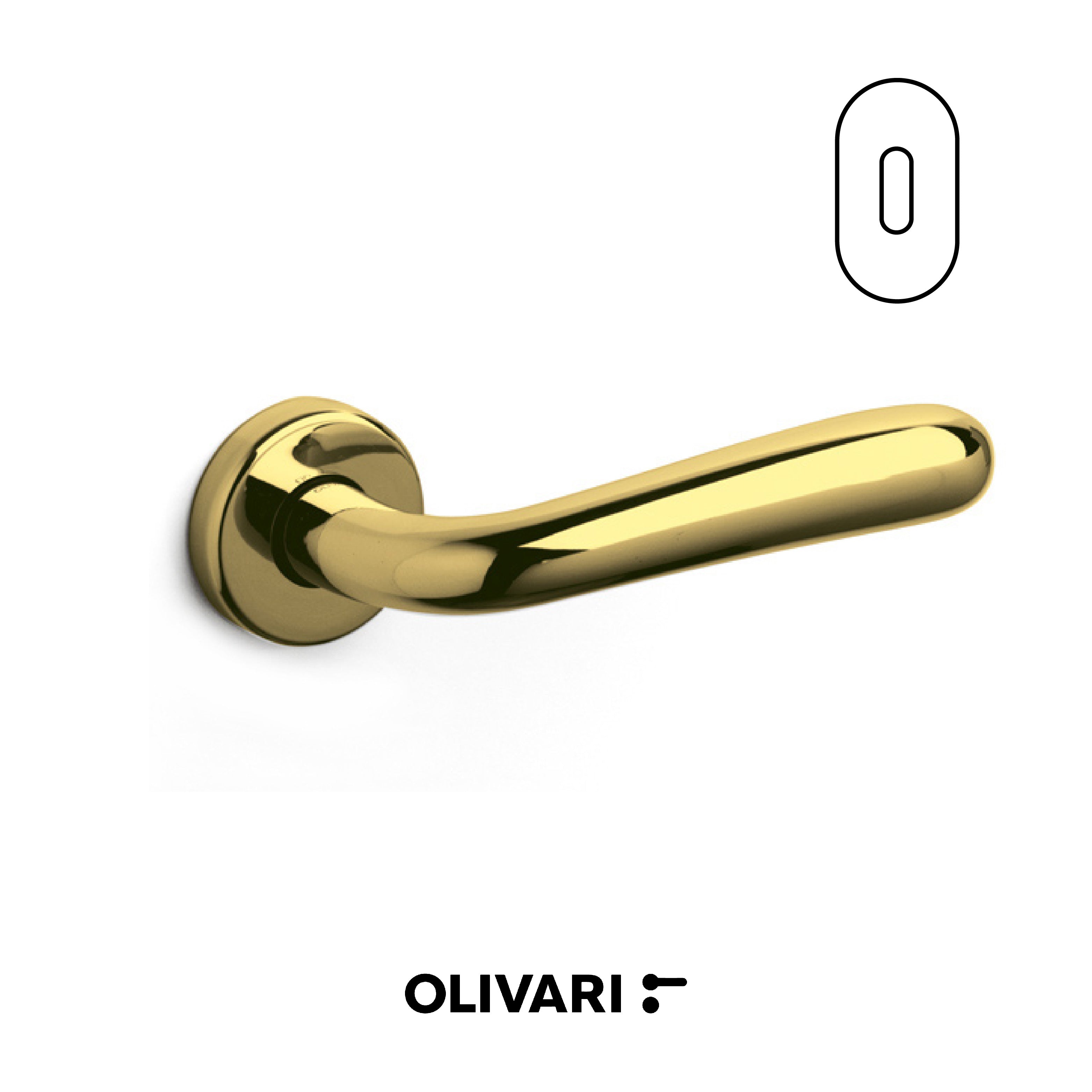 Bond - Olivari Maniglia per porta interna - Imhoff Handles