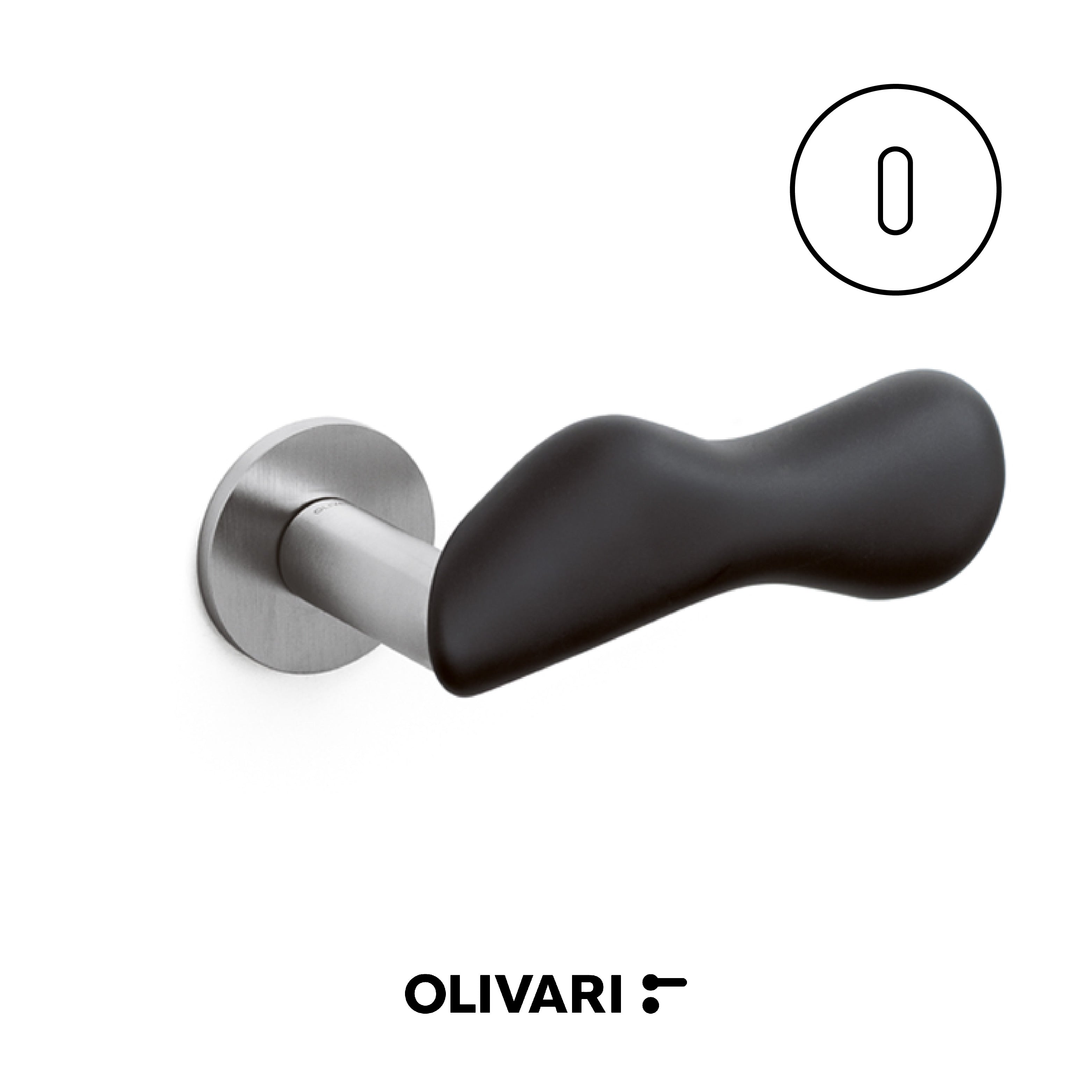 Chelsea Porcellana - Olivari maniglia per porta interna - Imhoff Handles