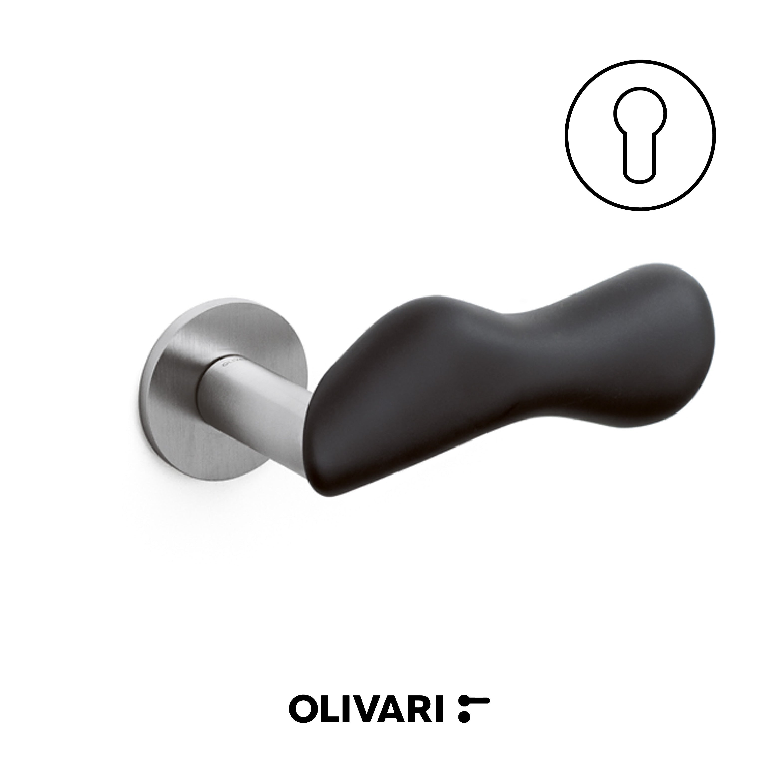 Chelsea Porcellana - Olivari maniglia per porta interna - Imhoff Handles