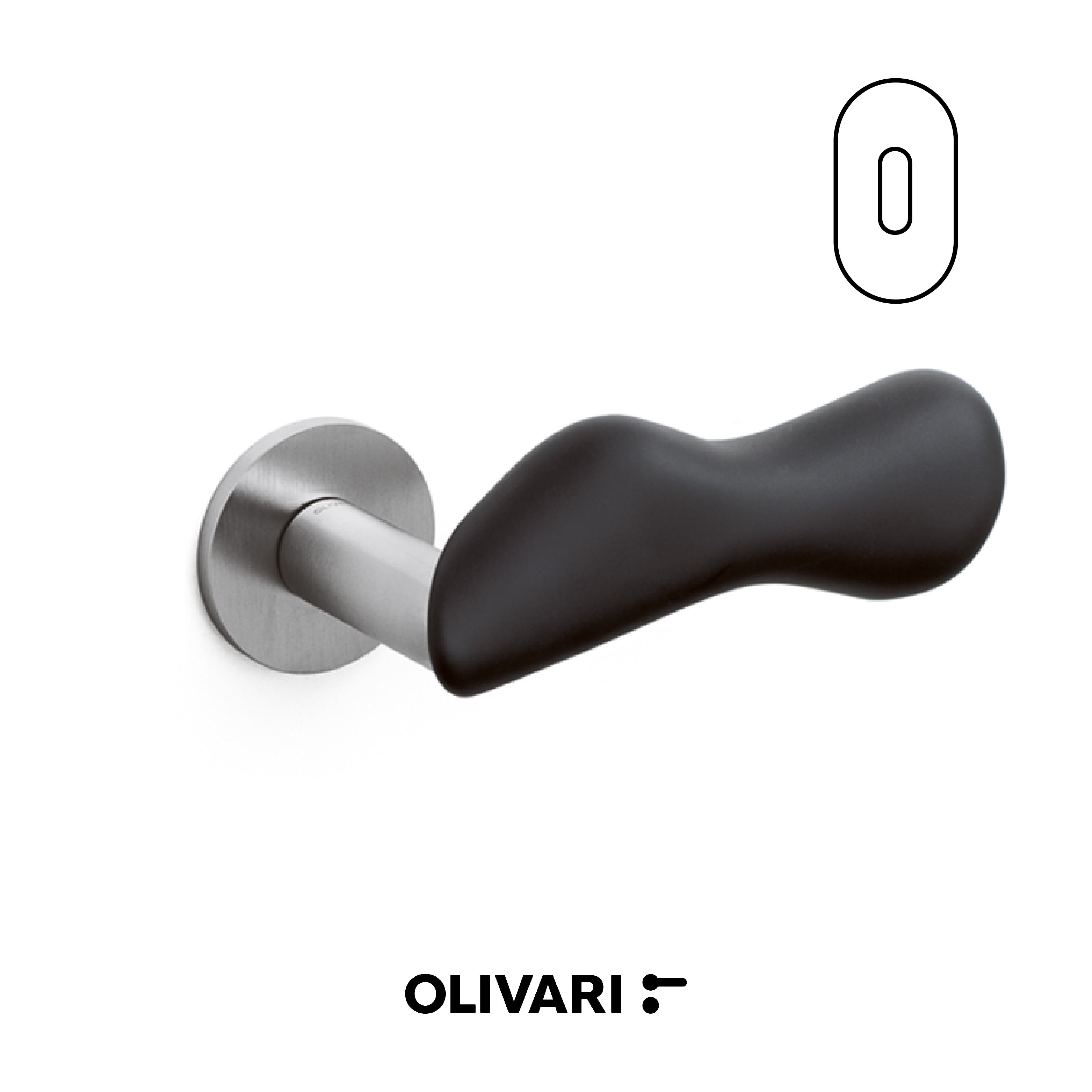 Chelsea Porcellana - Olivari maniglia per porta interna - Imhoff Handles