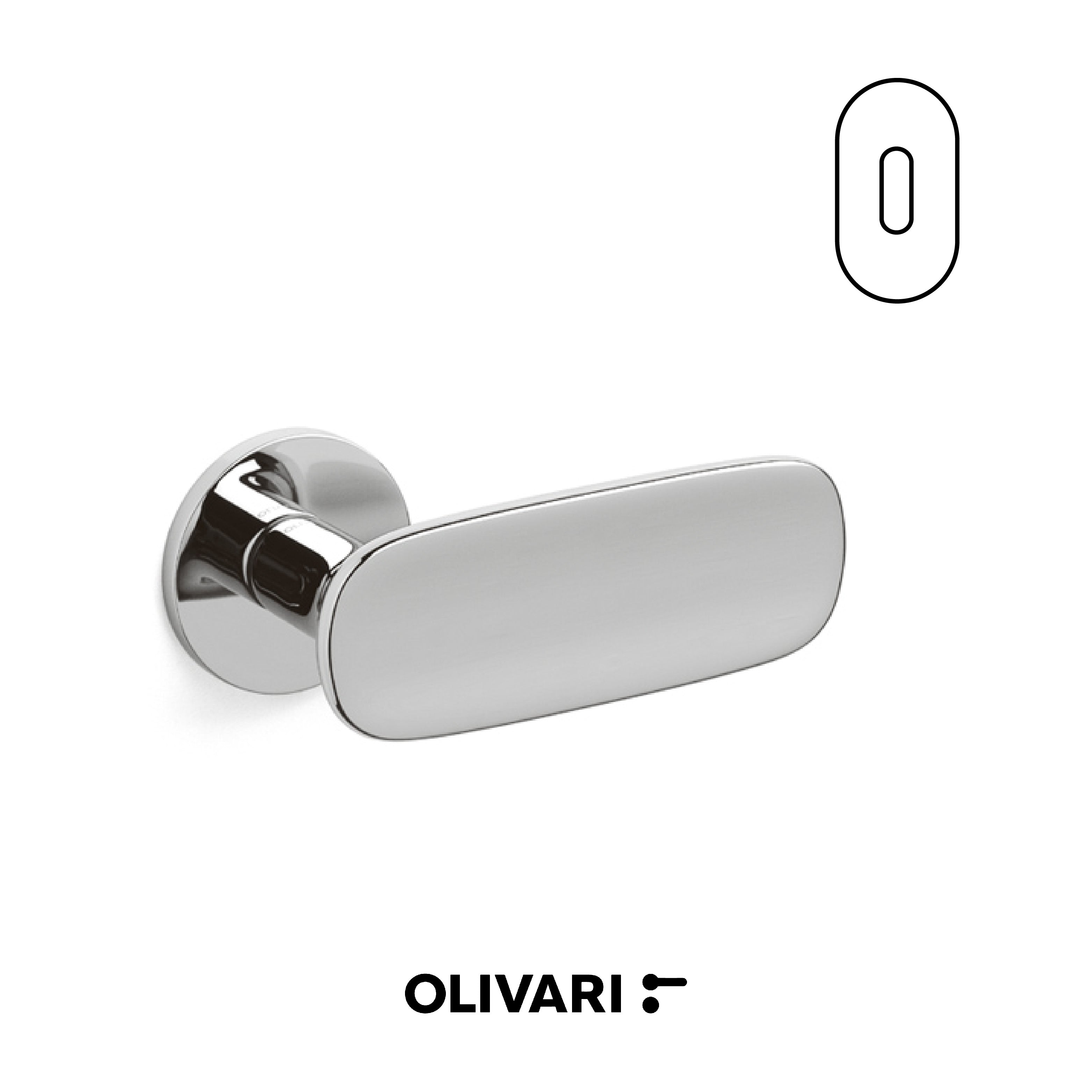Conca - Olivari Maniglia per porta interna - Imhoff Handles
