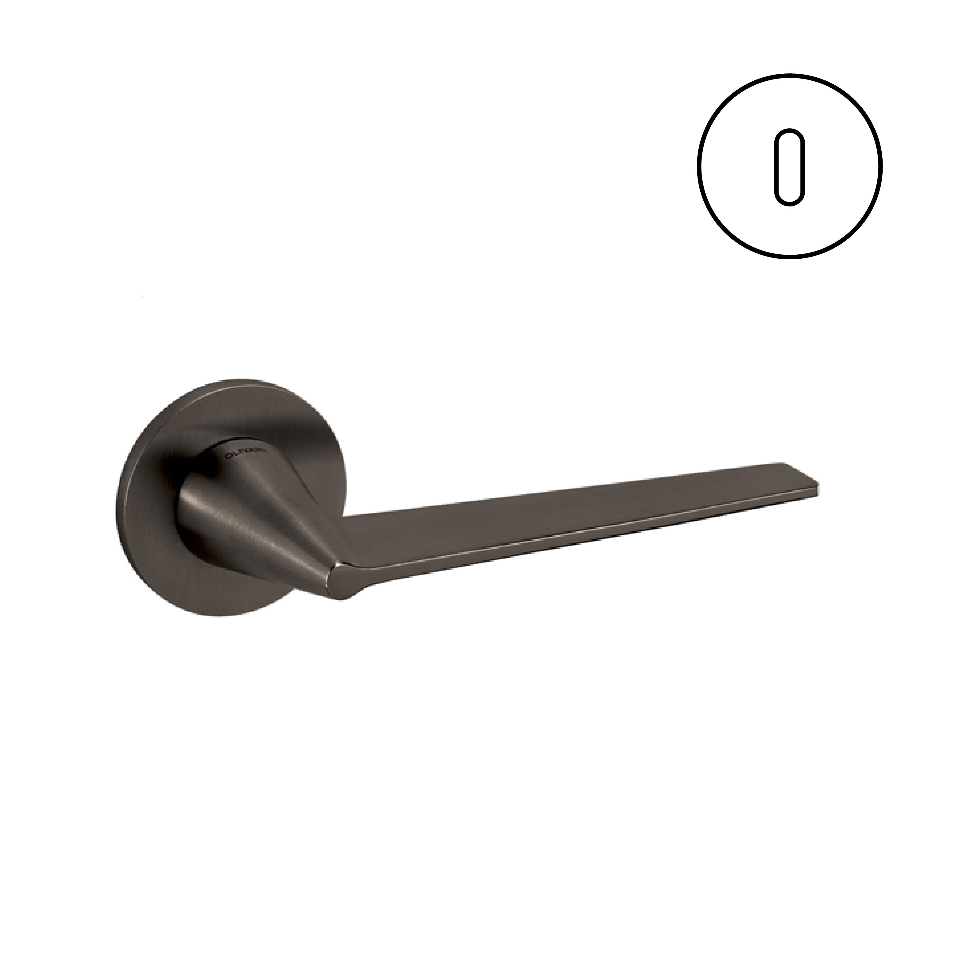 Cono - Olivari Maniglia per porta interna - Imhoff Handles