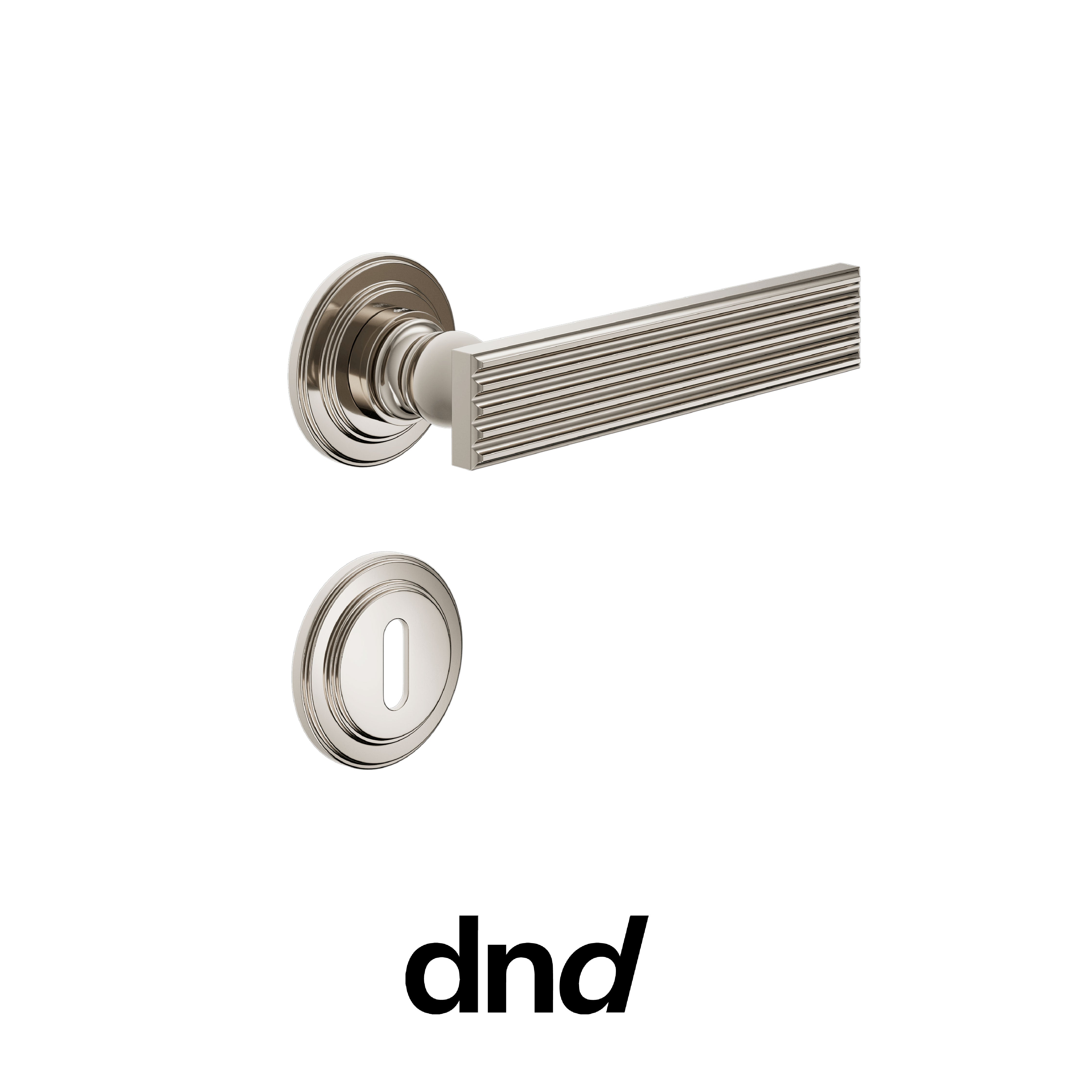 DND Eleonora - Maniglia per porta interna - PVN - Nickel lucido / Lucrezia / Patent