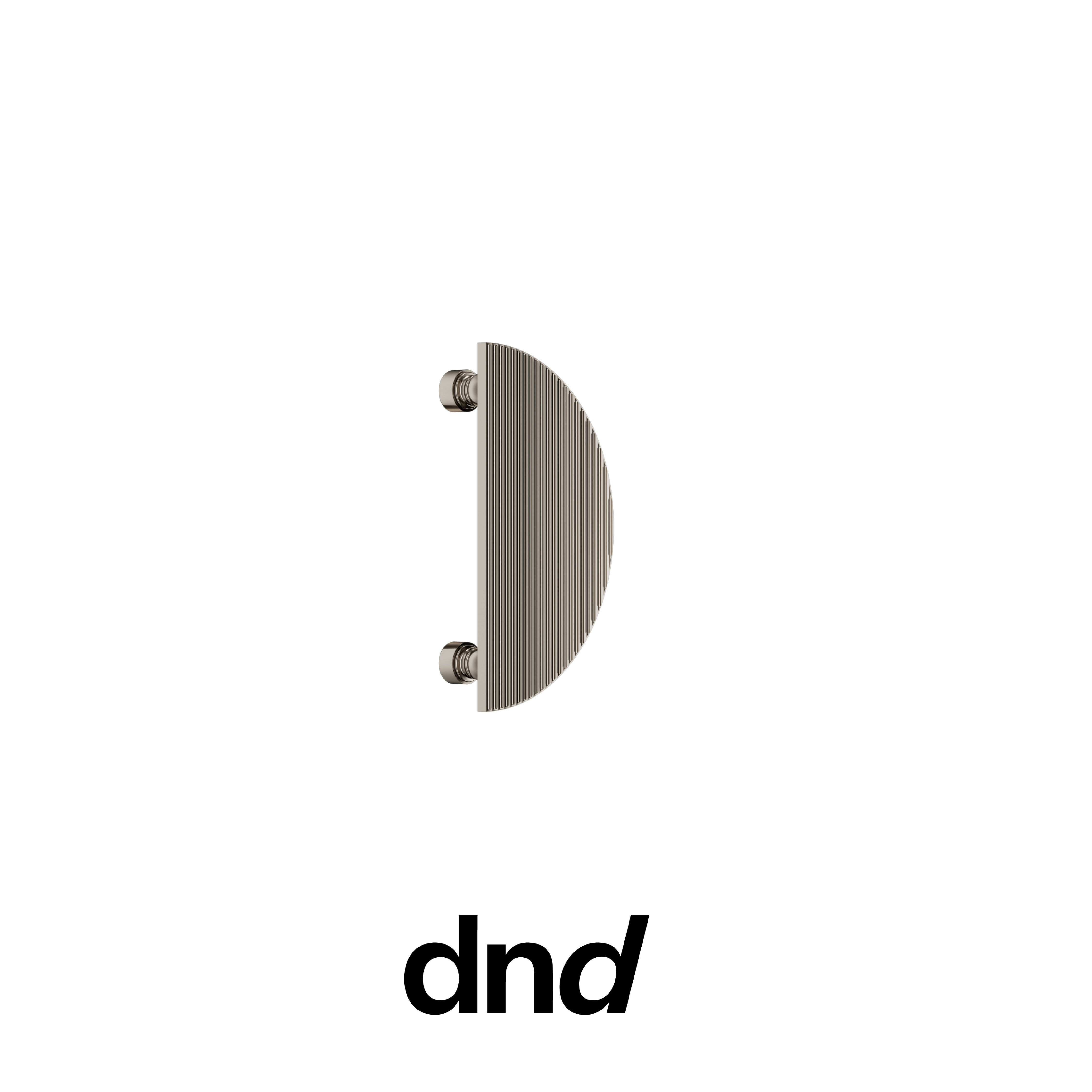 DND Eleonora - Maniglioni per porte e portoni - PVN - Nickel lucido / Maniglione Eleonora 240 mm