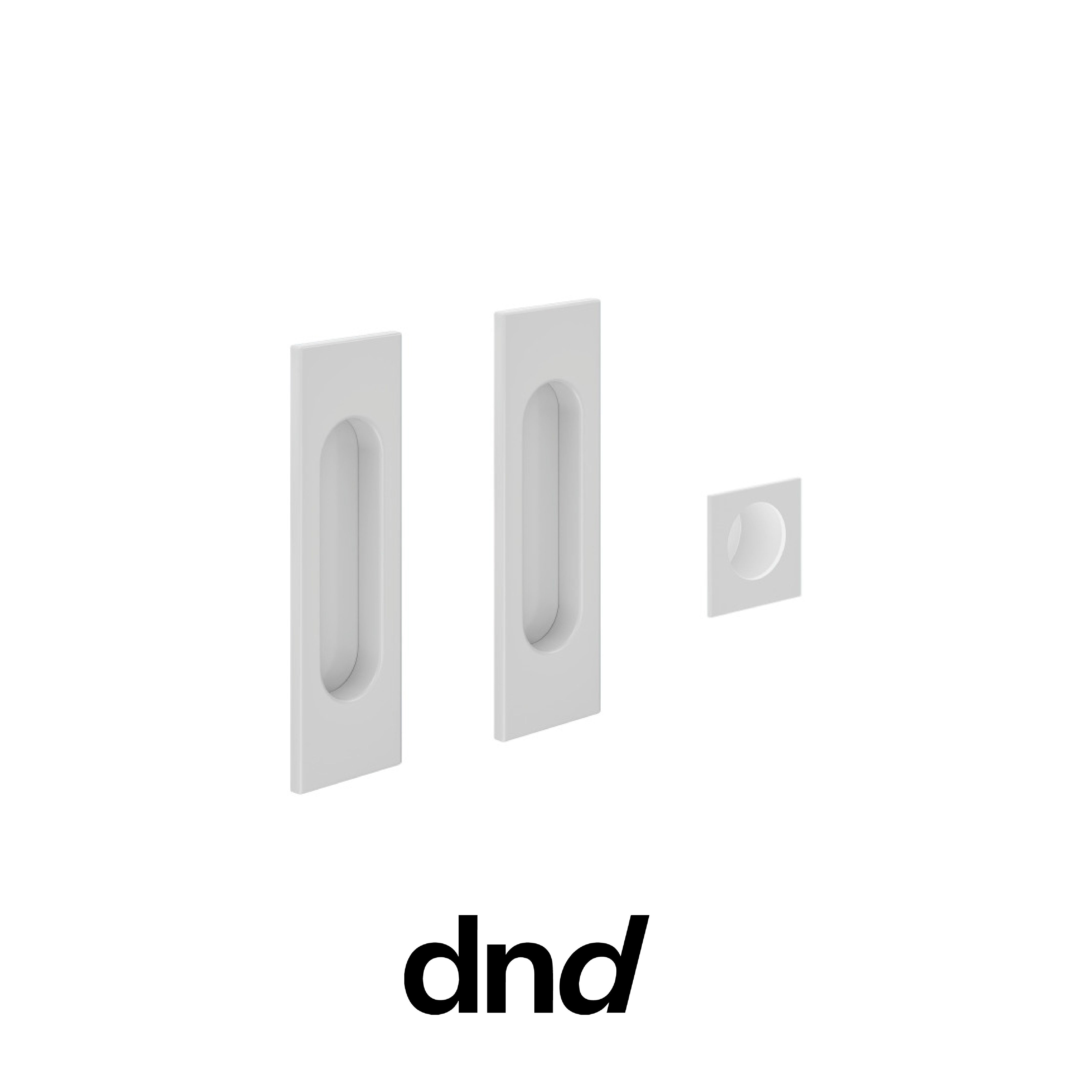 DND Rettangolare - Maniglie per porte scorrevoli