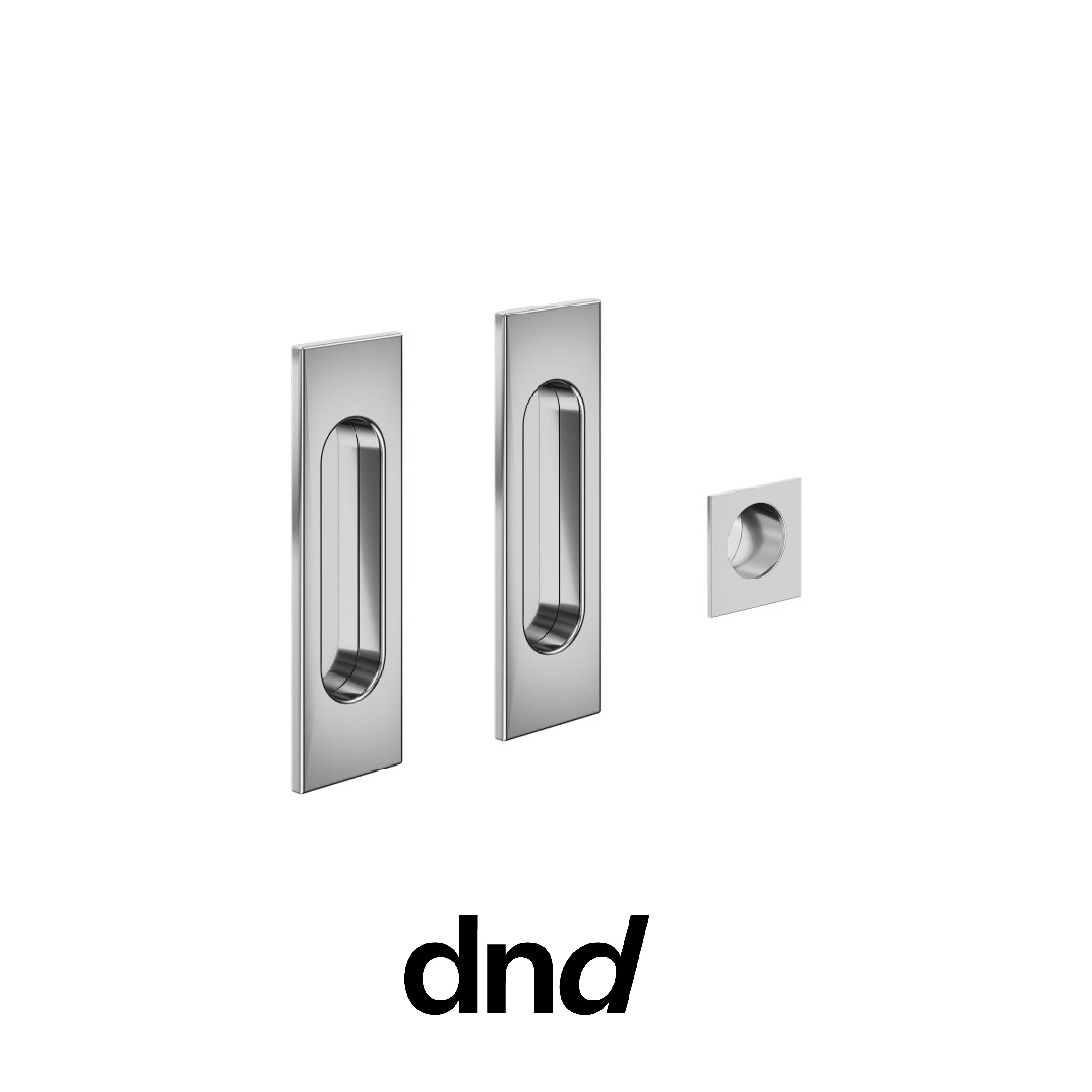 DND Rettangolare - Maniglie per porte scorrevoli