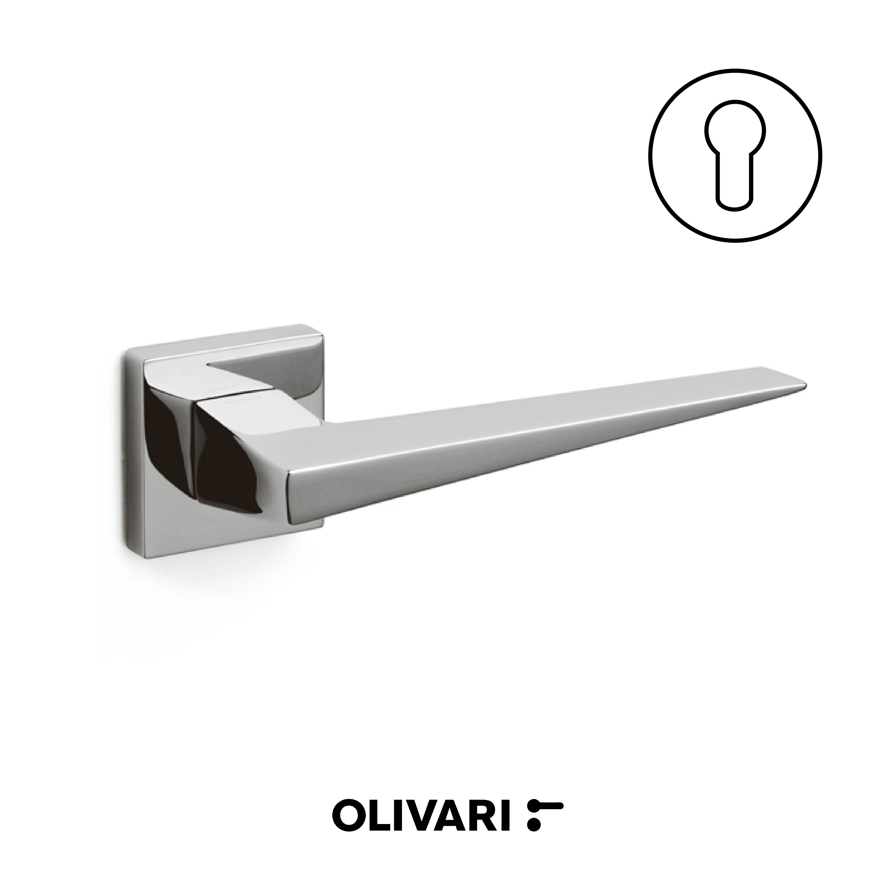 Denver - Olivari Maniglia per porta interna - Imhoff Handles