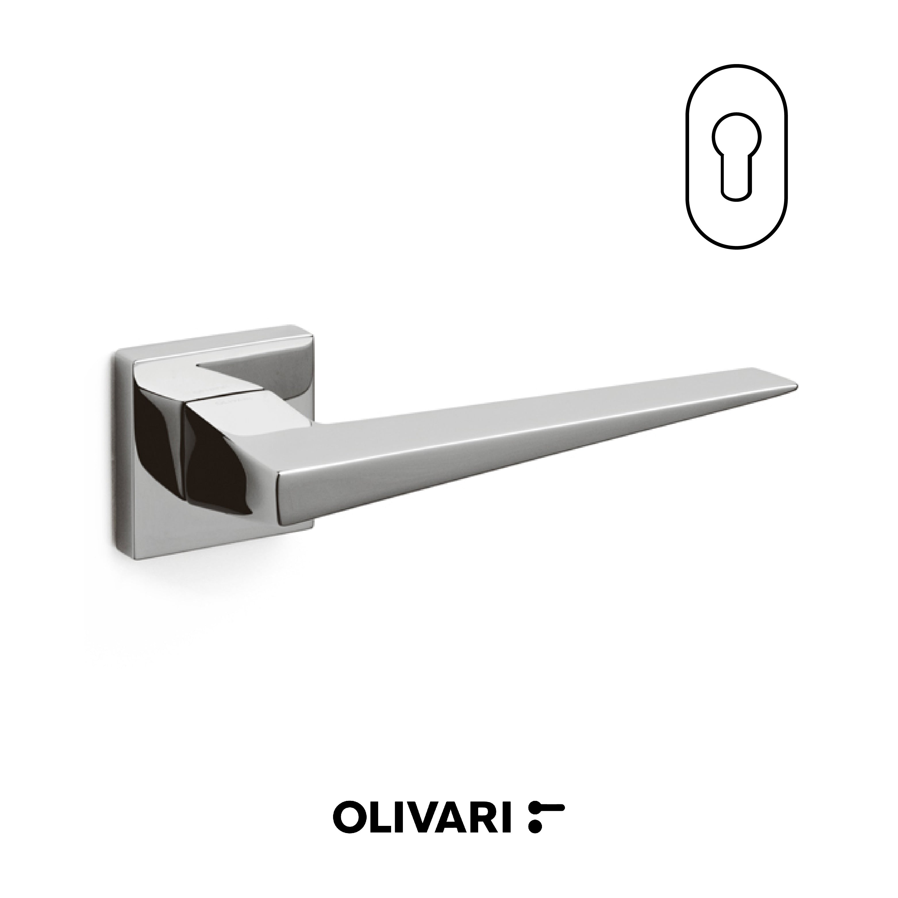 Denver - Olivari Maniglia per porta interna - Imhoff Handles