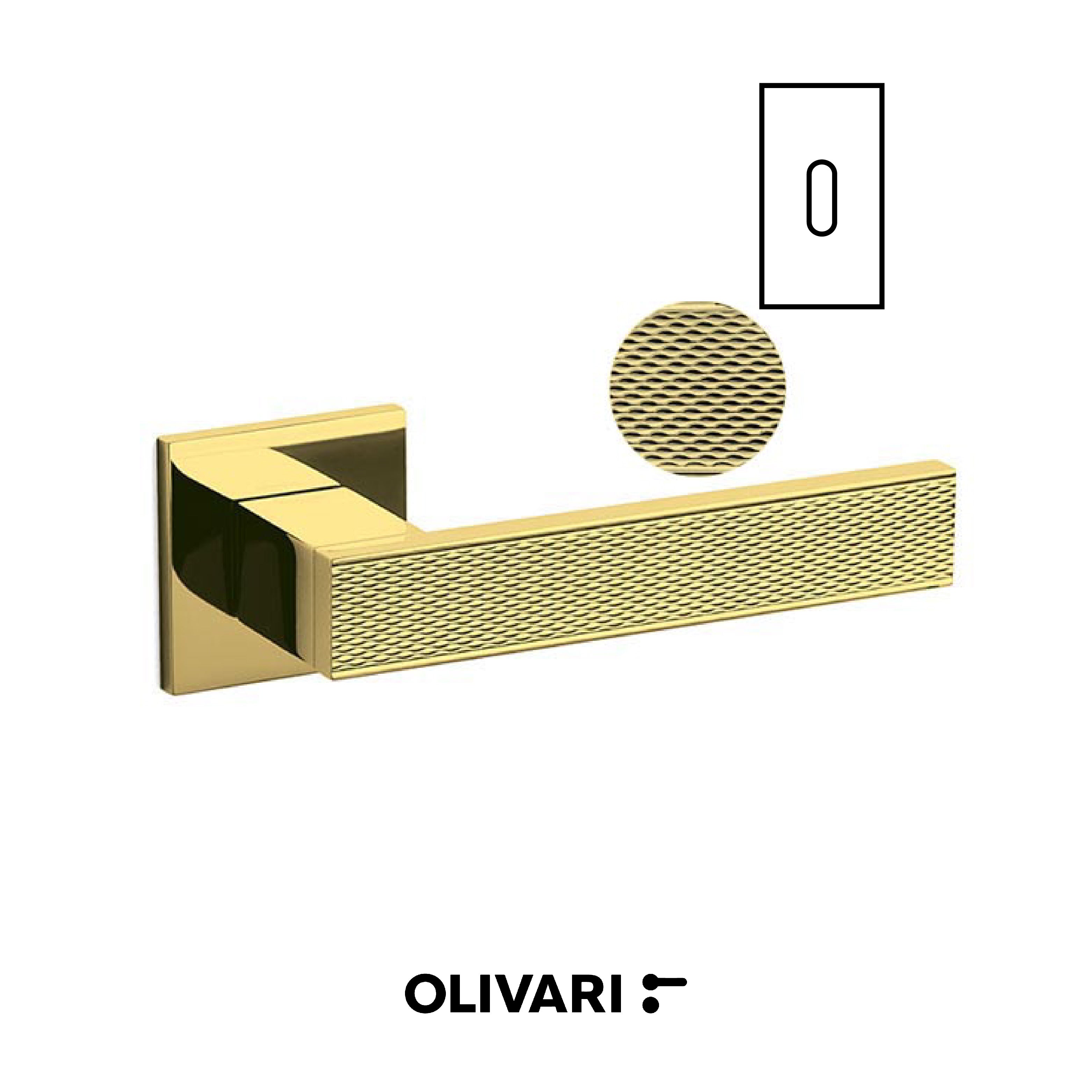 Diana Barley - Olivari Maniglia per porta interna - Imhoff Handles