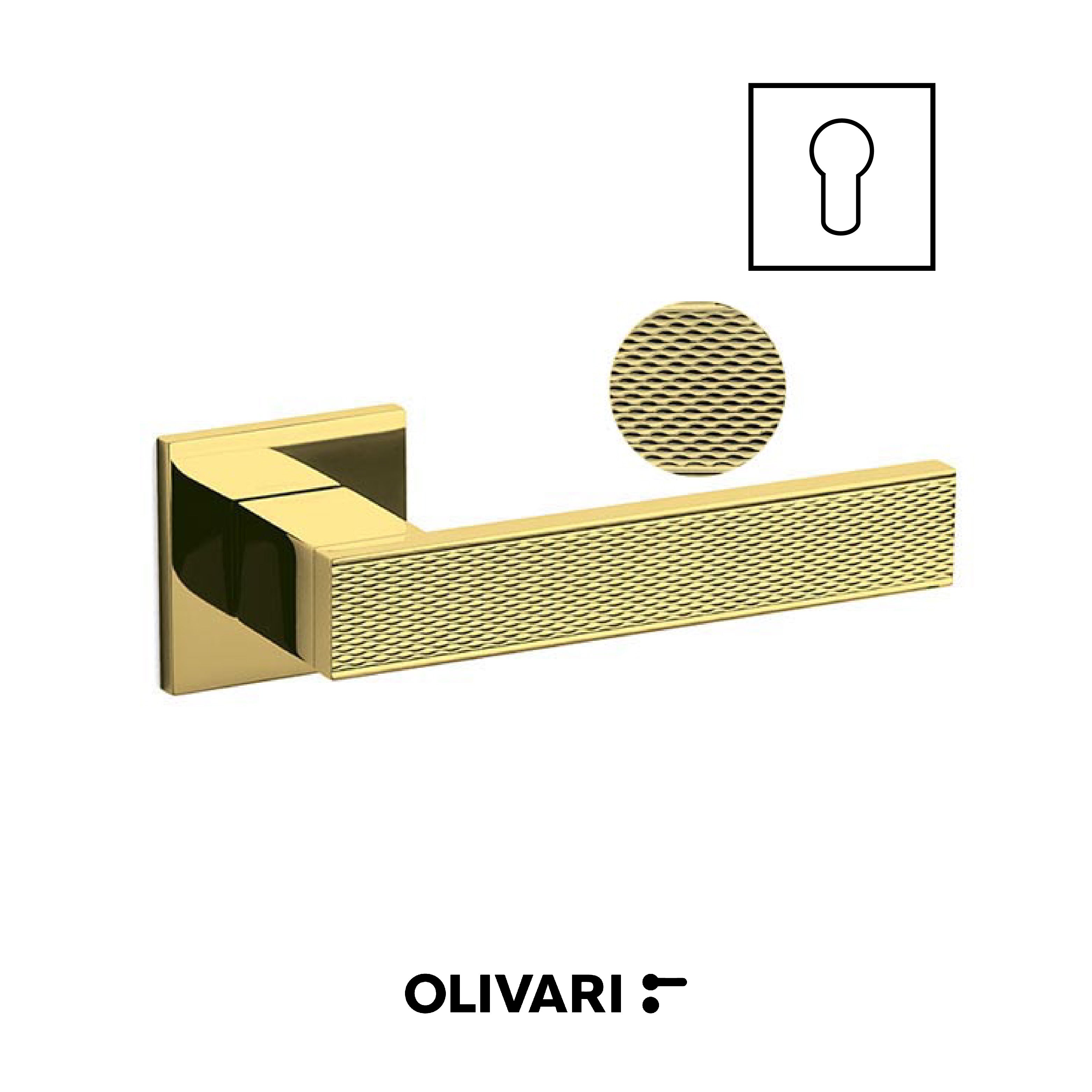 Diana Barley - Olivari Maniglia per porta interna - Imhoff Handles