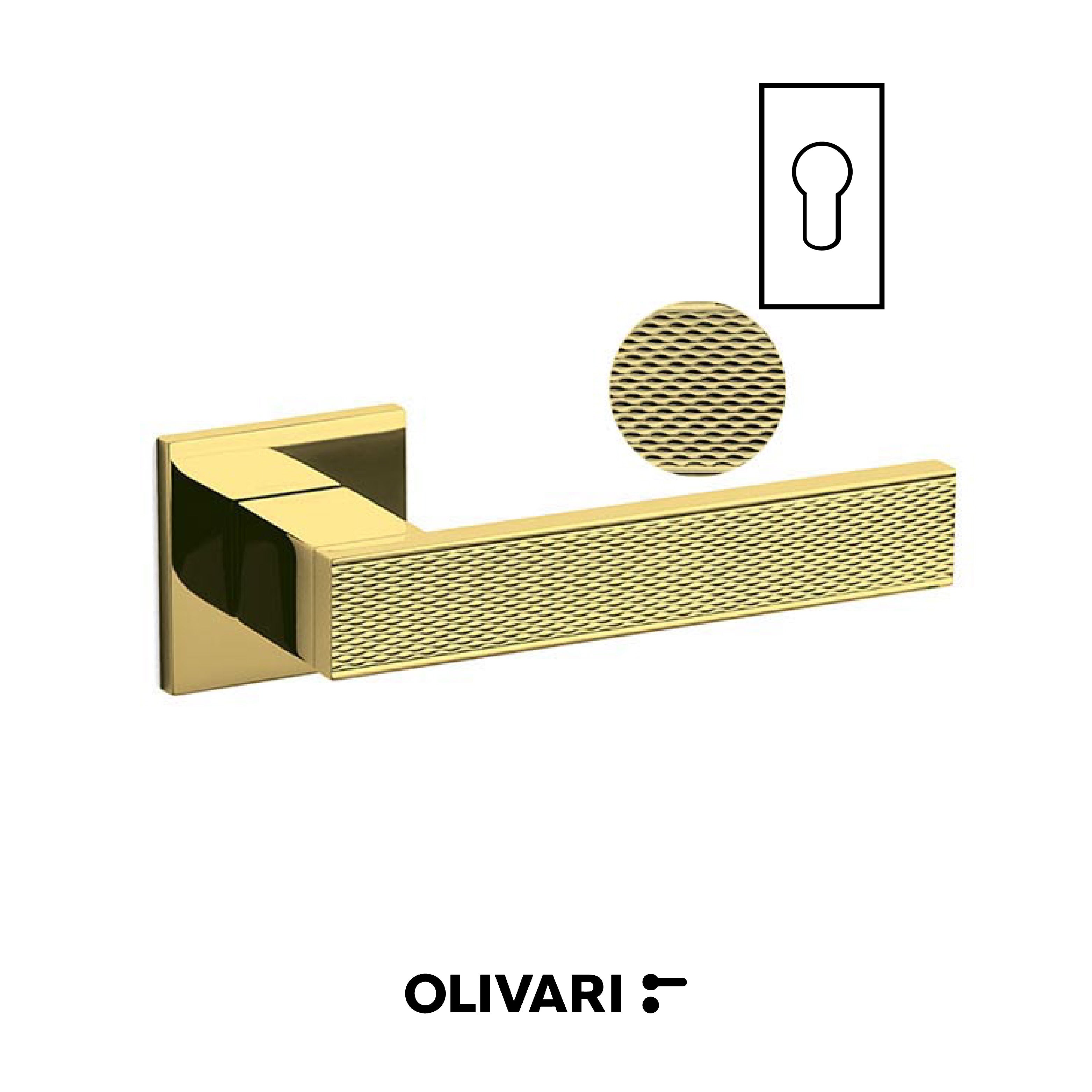 Diana Barley - Olivari Maniglia per porta interna - Imhoff Handles