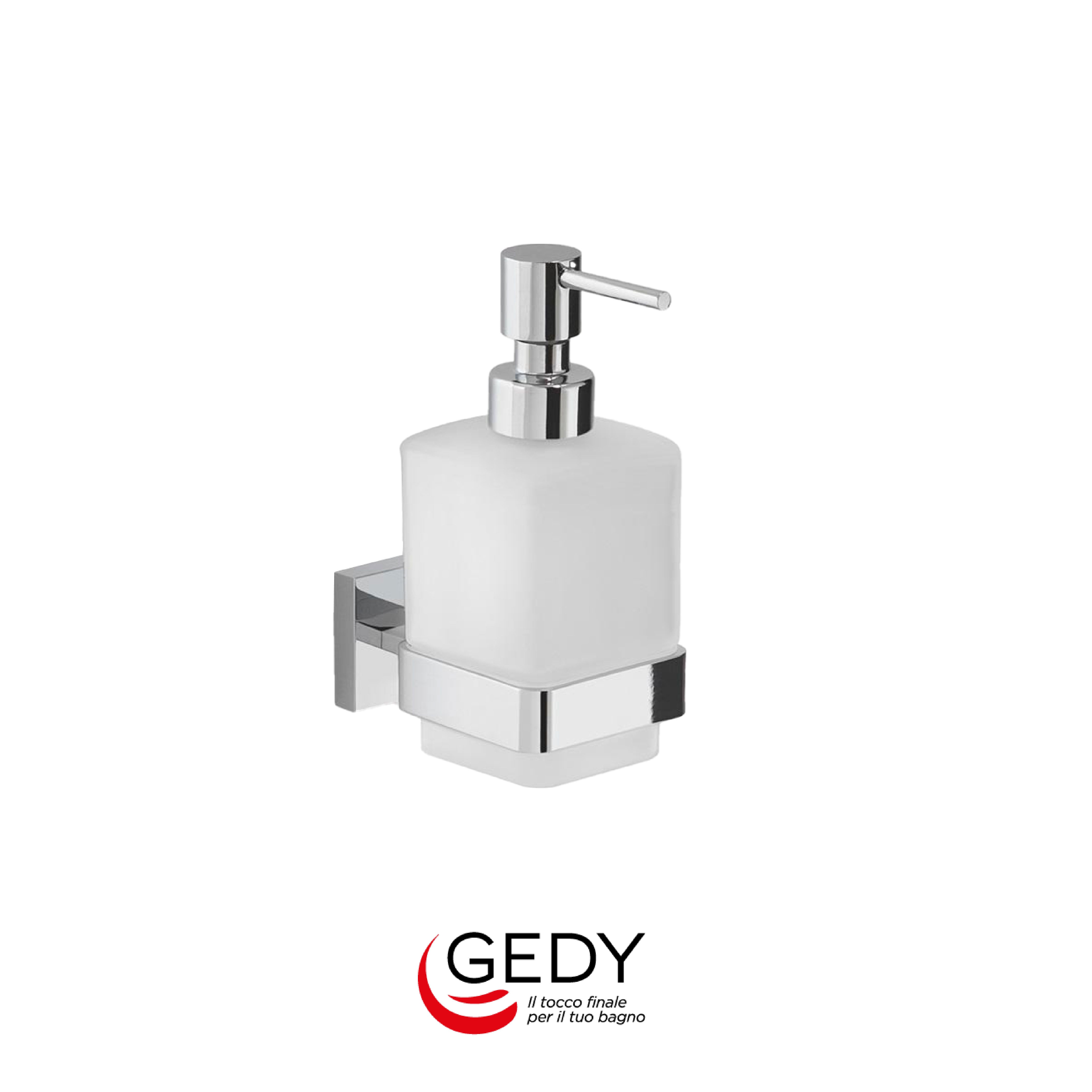 GEDY Elba - Dosasapone con erogatore in ottone - 13 - Cromato