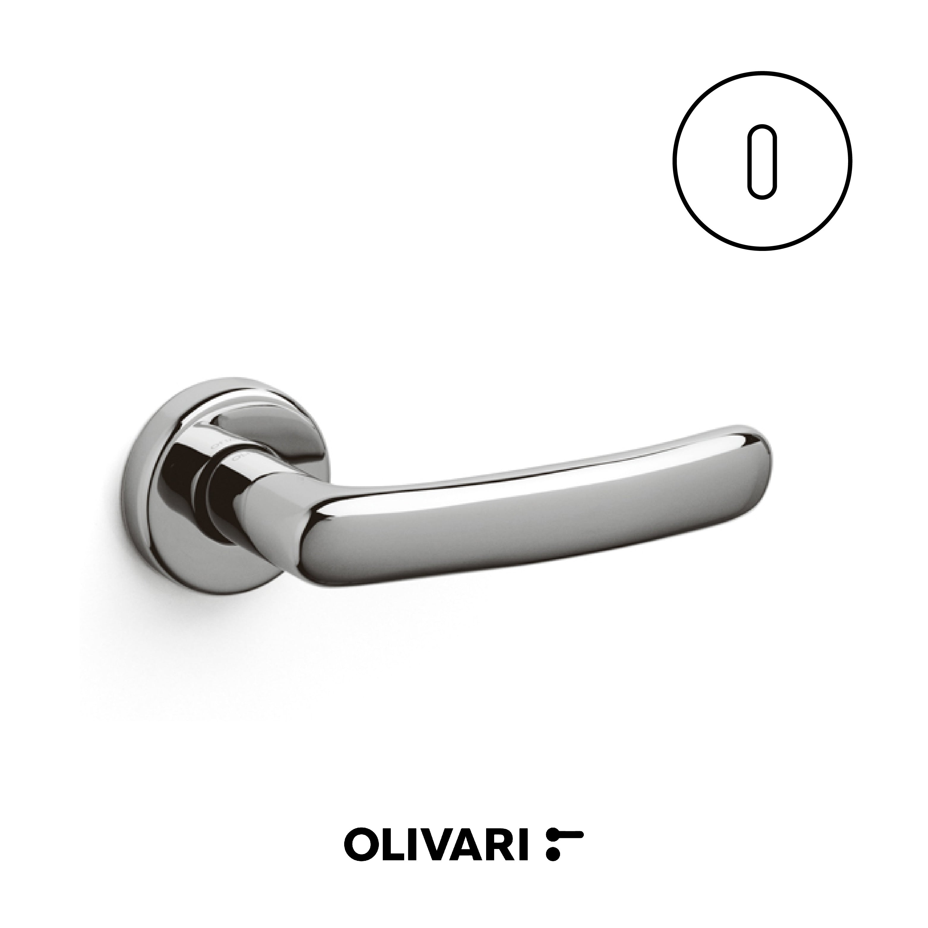Emilia - Olivari Maniglia per porta interna - Imhoff Handles