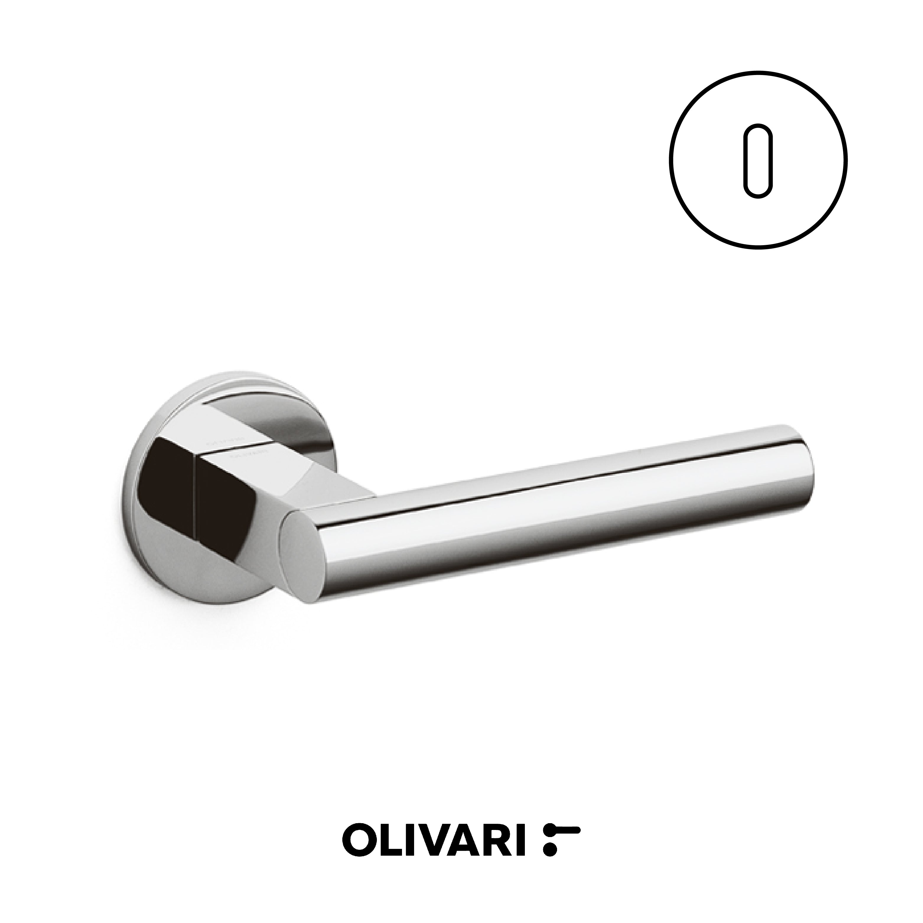 Euclide - Olivari Maniglia per porta interna - Imhoff Handles