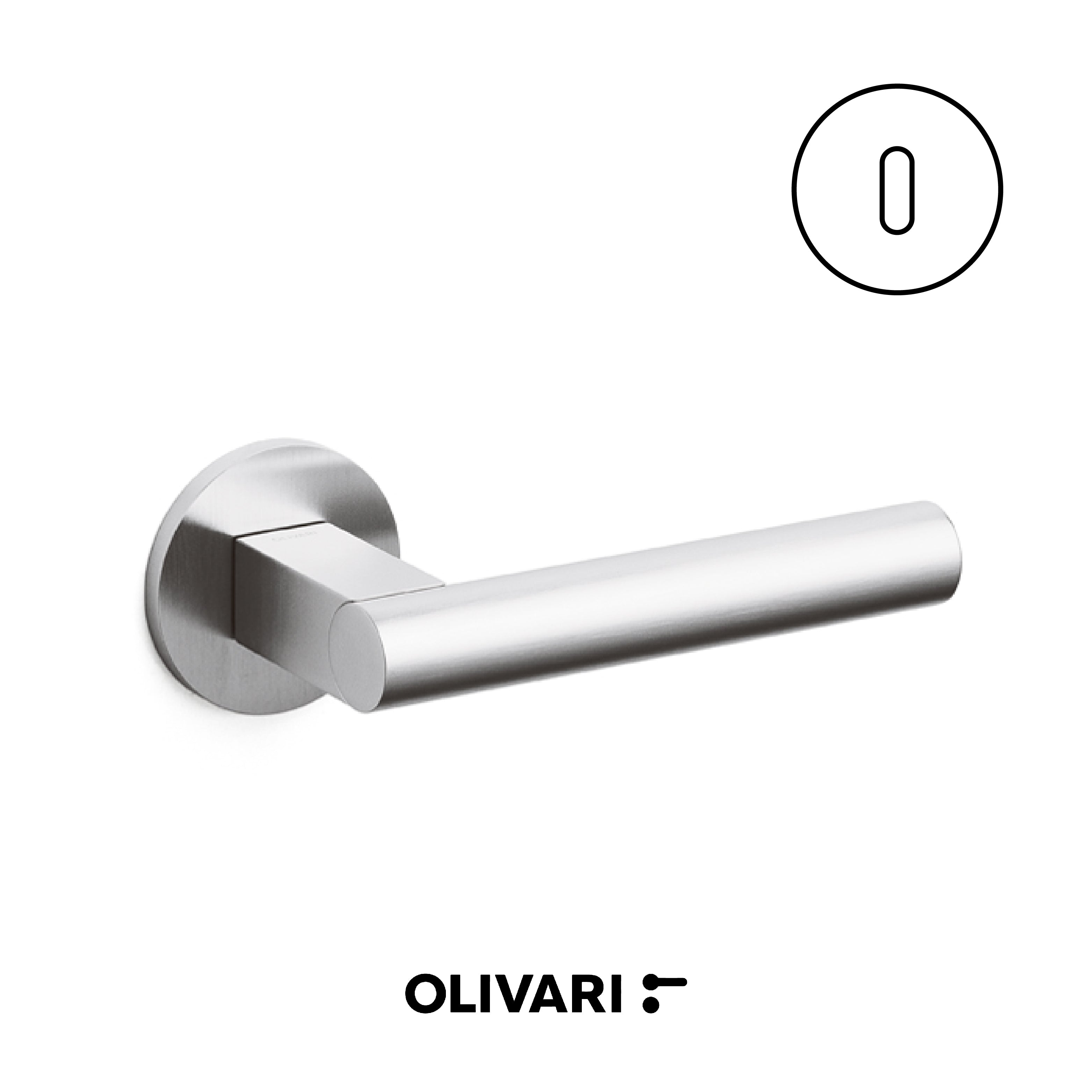 Euclide - Olivari Maniglia per porta interna - Imhoff Handles