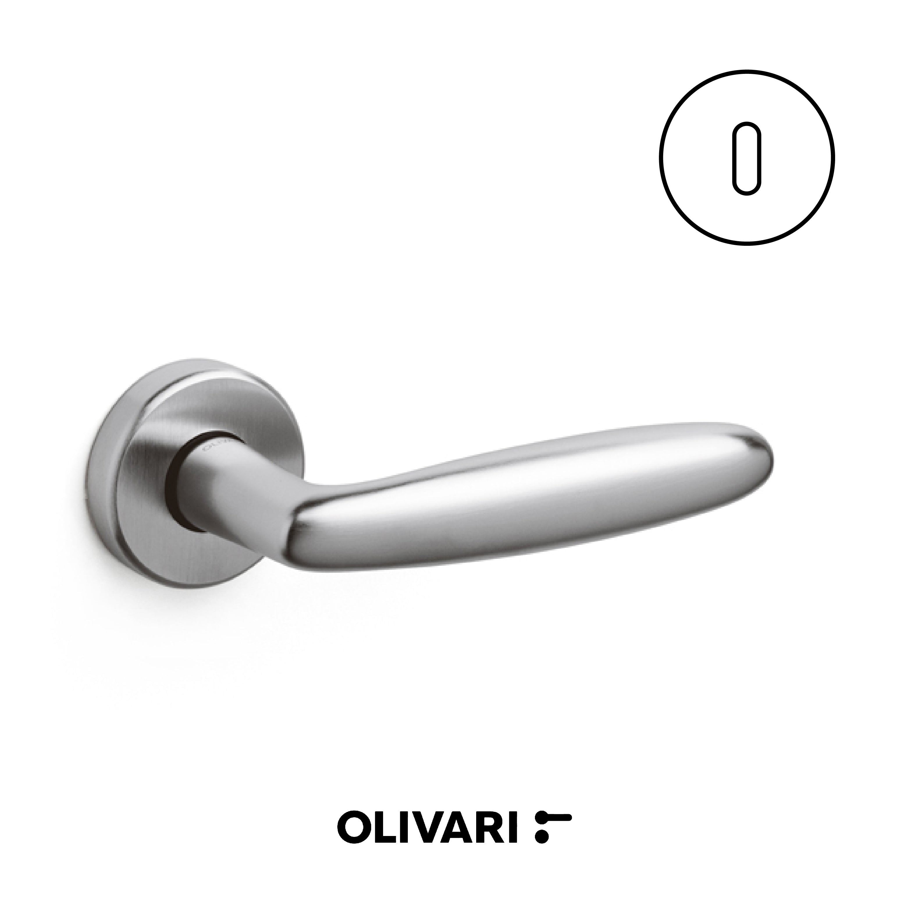 Flaminia - Olivari Maniglia per porta interna - Imhoff Handles