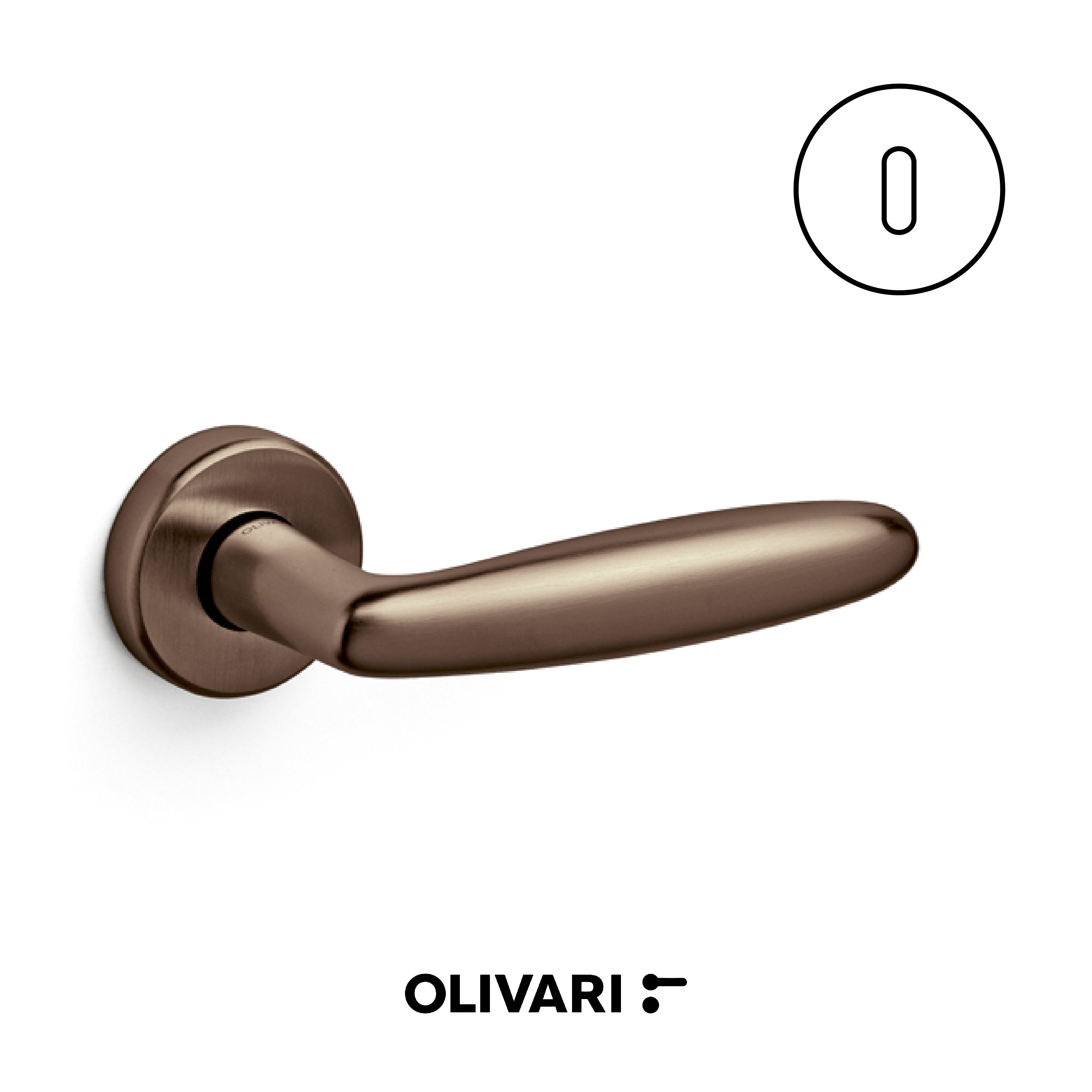 Flaminia - Olivari Maniglia per porta interna - Imhoff Handles
