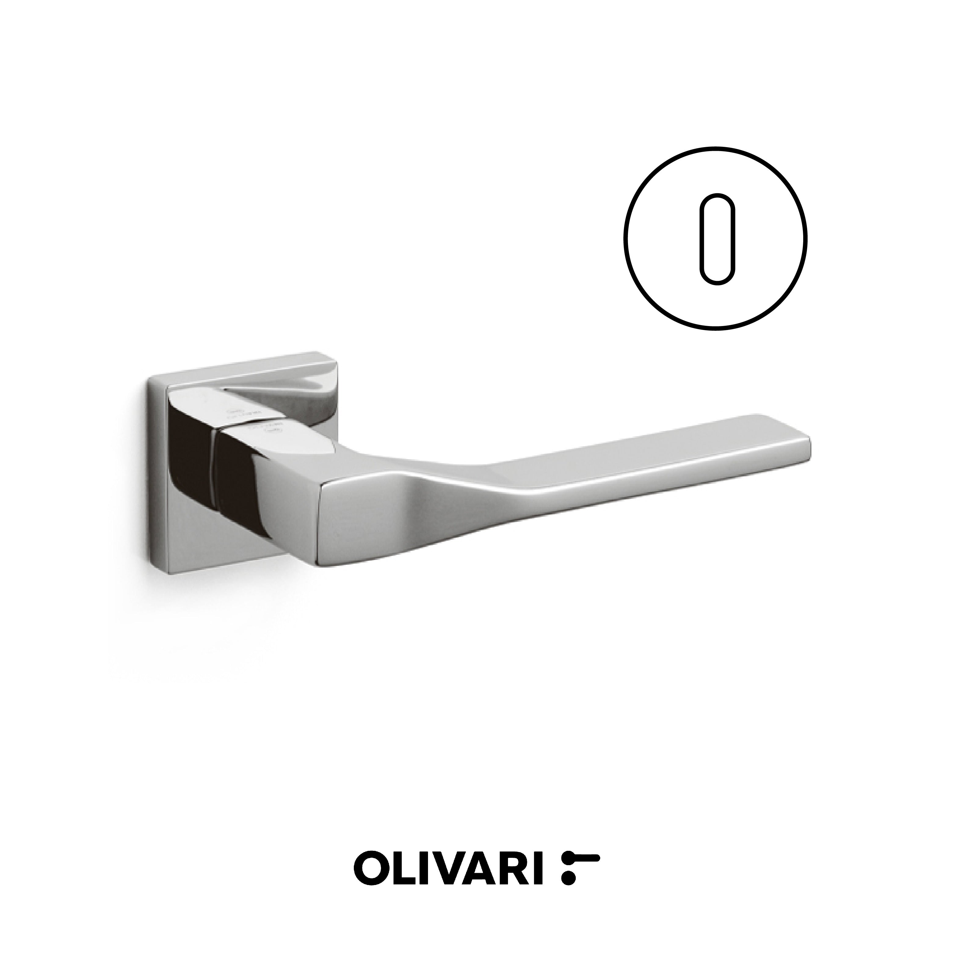Adamant - Olivari Maniglia per porta interna - Imhoff Handles