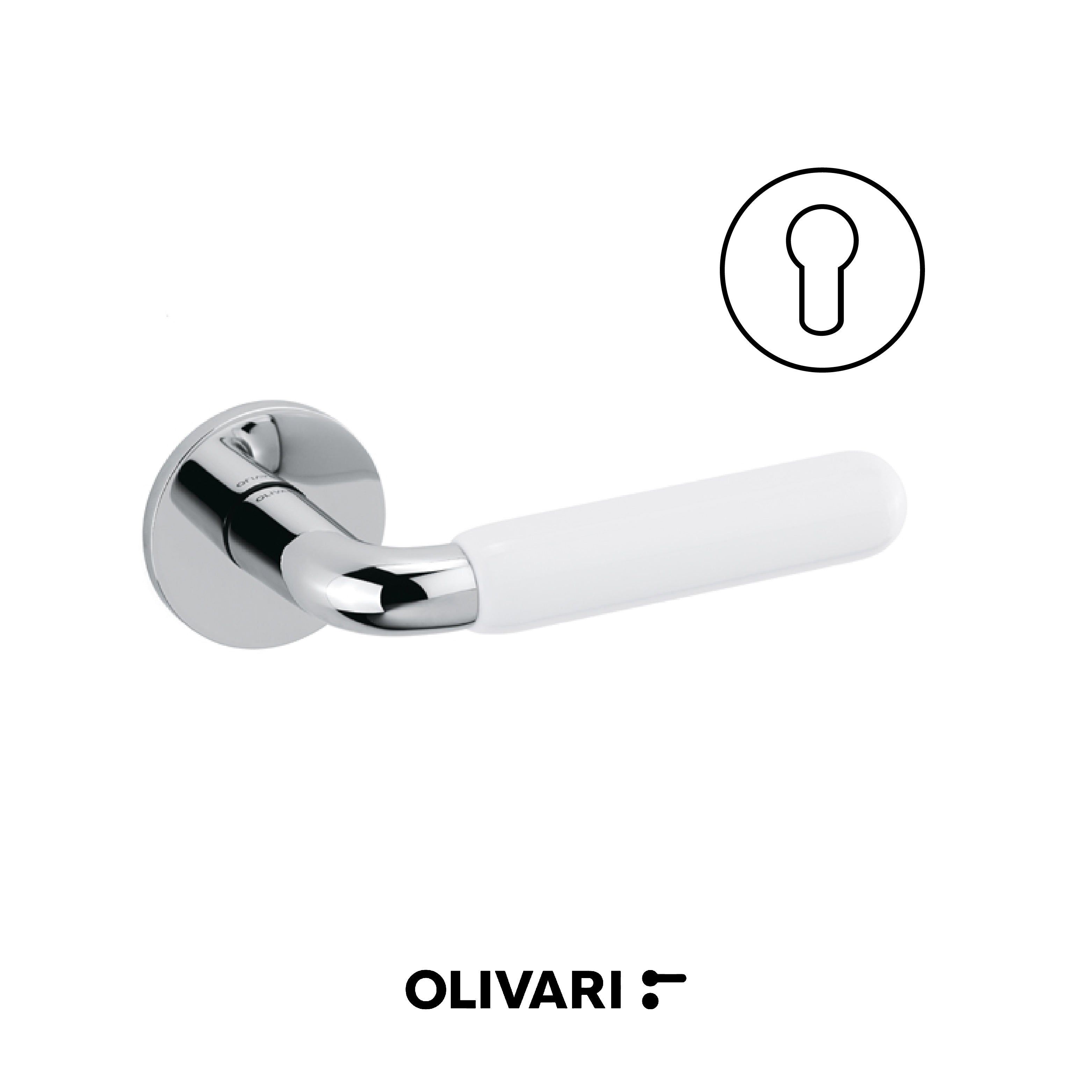 Alba - Olivari Maniglia per porta interna - Imhoff Handles