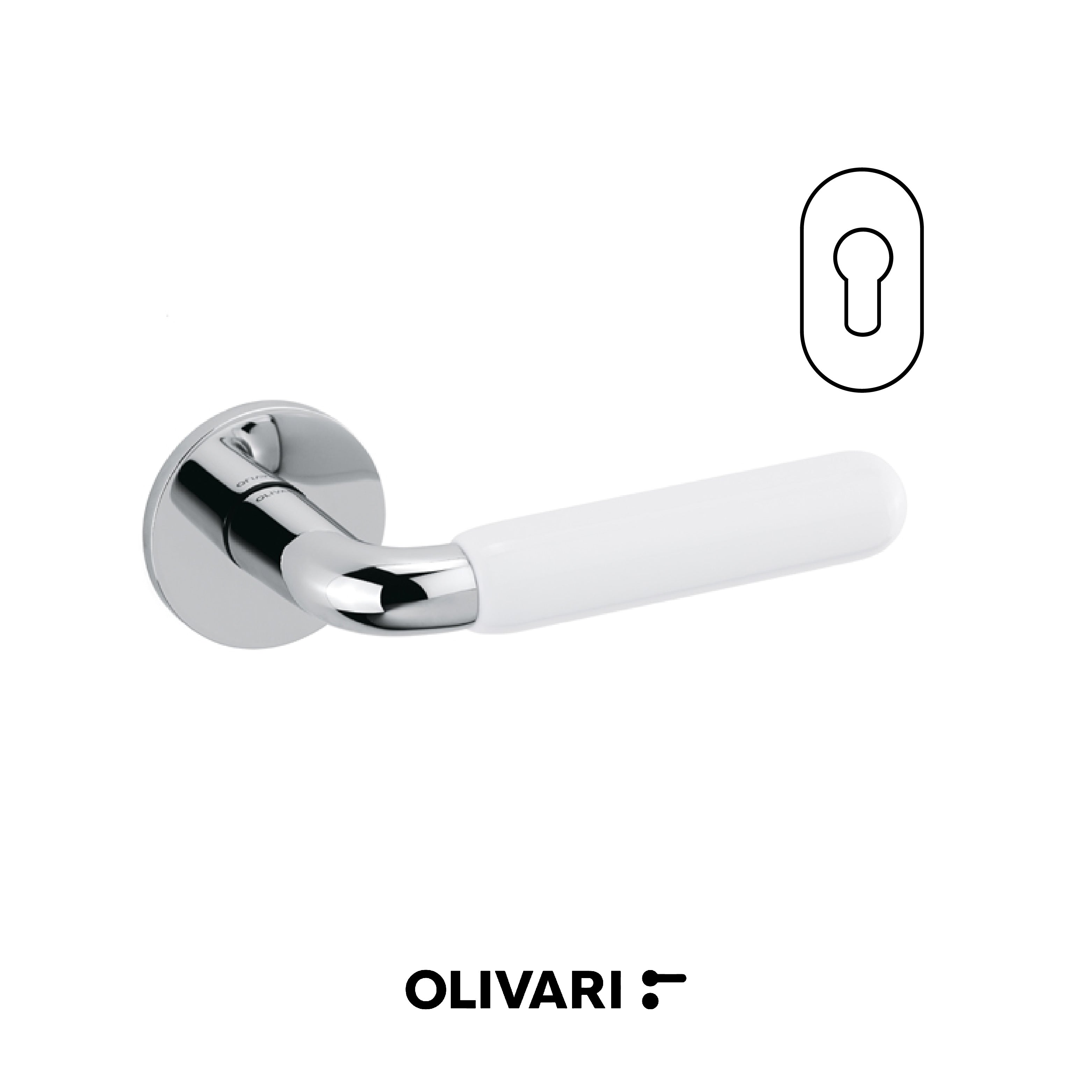 Alba - Olivari Maniglia per porta interna - Imhoff Handles