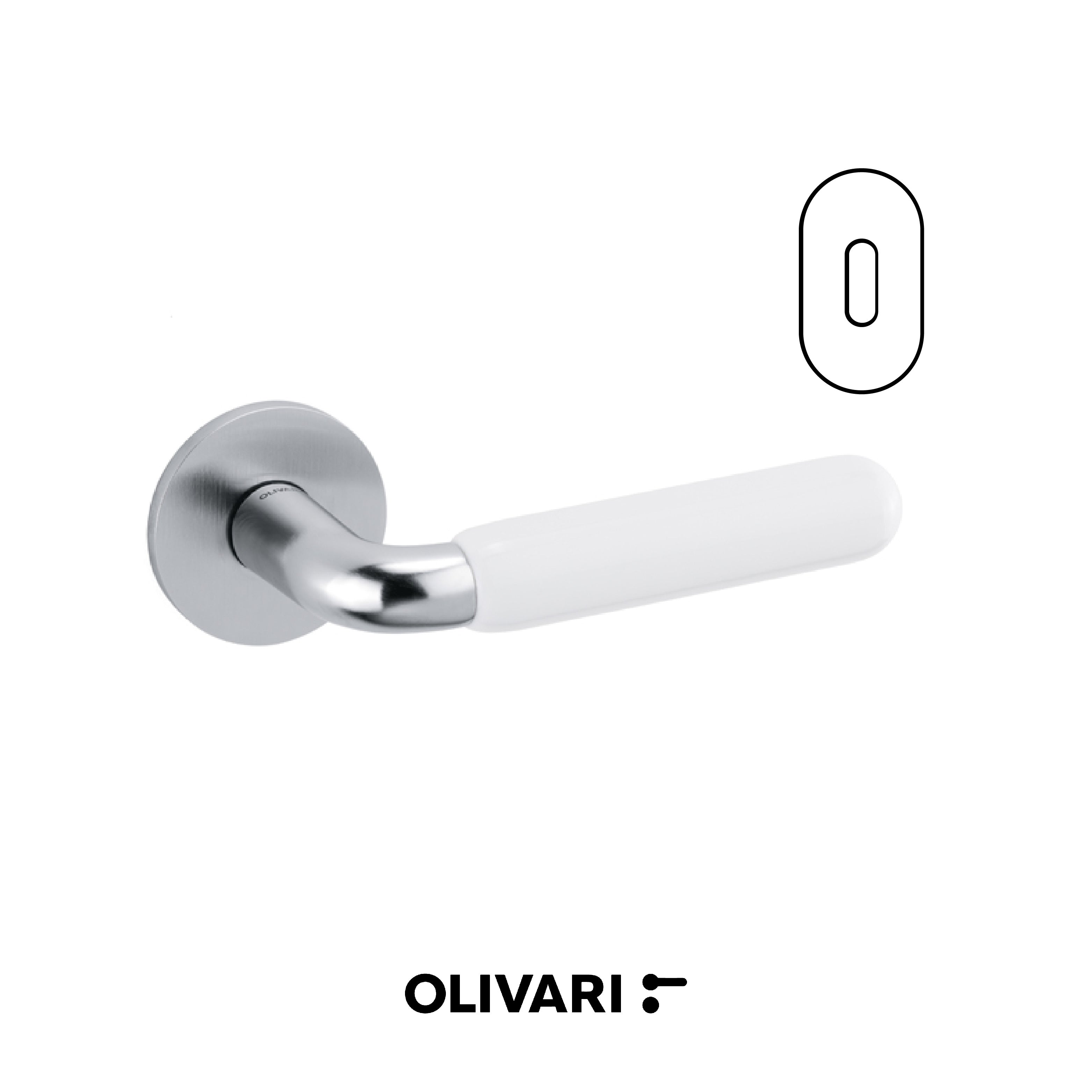 Alba - Olivari Maniglia per porta interna - Imhoff Handles