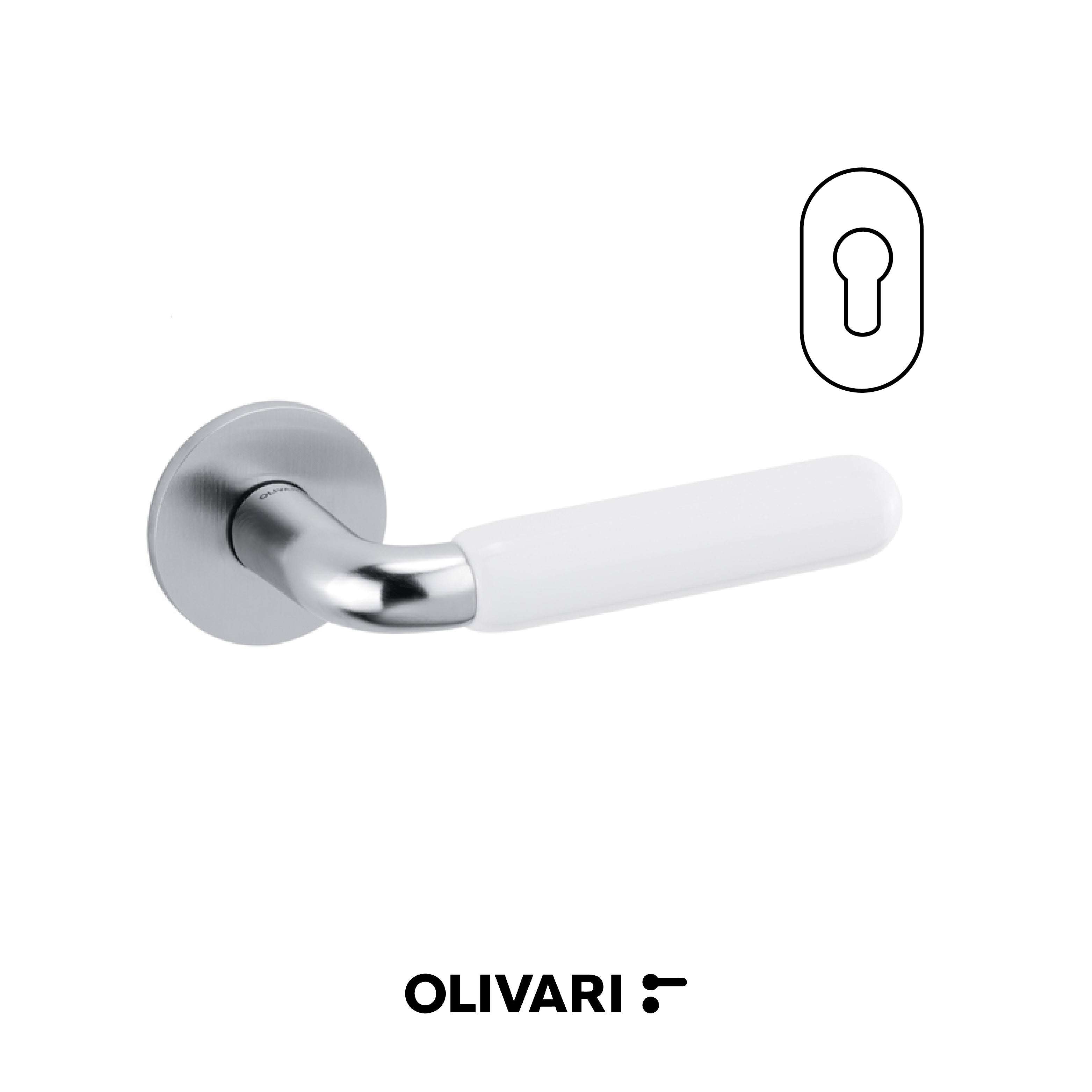 Alba - Olivari Maniglia per porta interna - Imhoff Handles