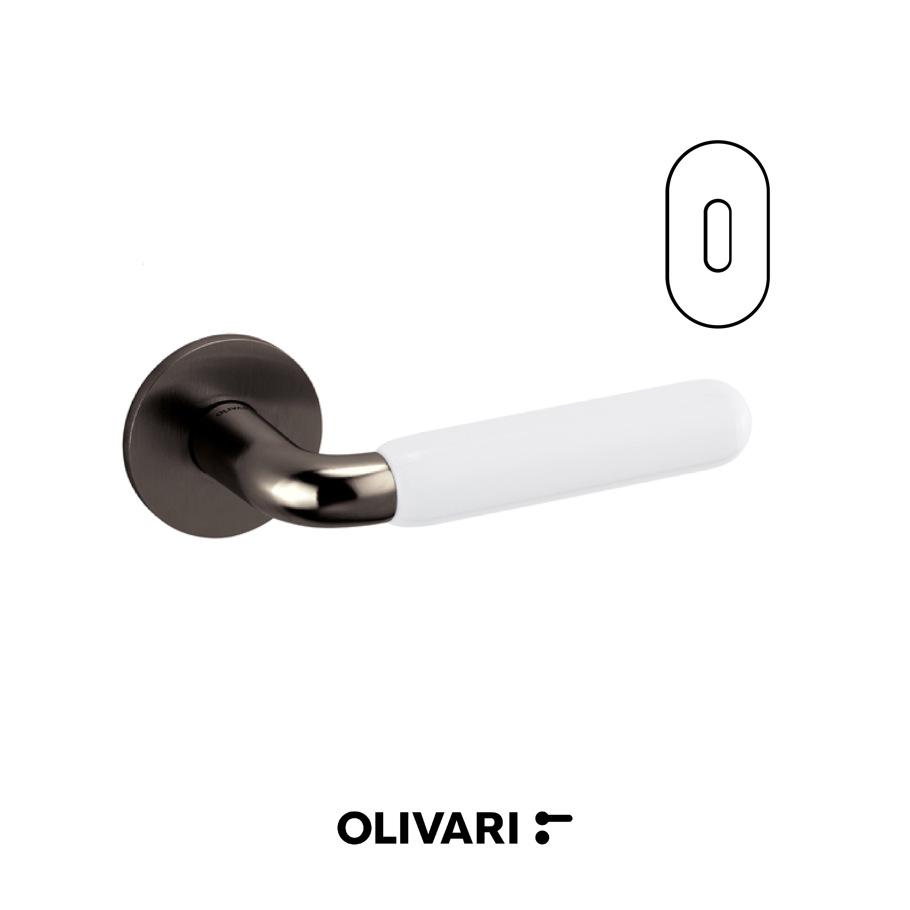 Alba - Olivari Maniglia per porta interna - Imhoff Handles