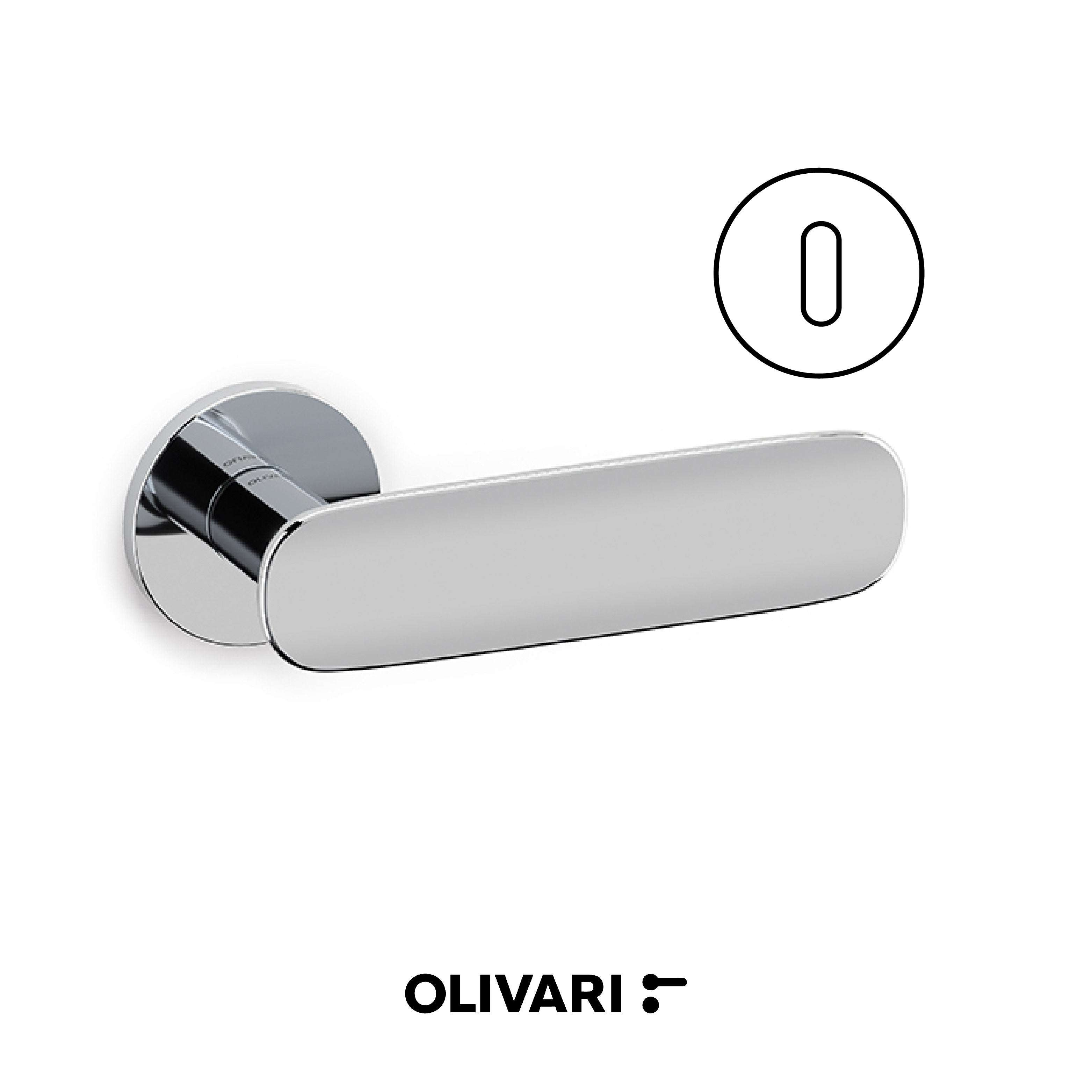 Conca L - Olivari Maniglia per porta interna - Imhoff Handles