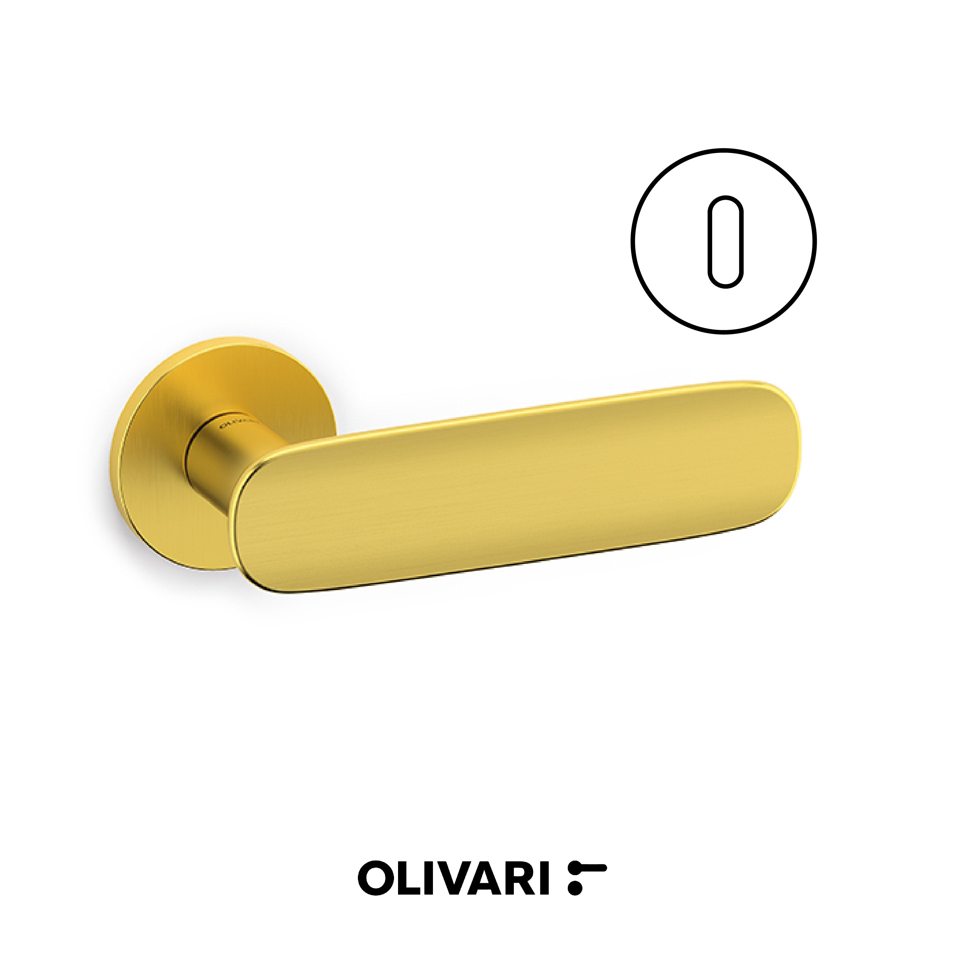 Conca L - Olivari Maniglia per porta interna - Imhoff Handles