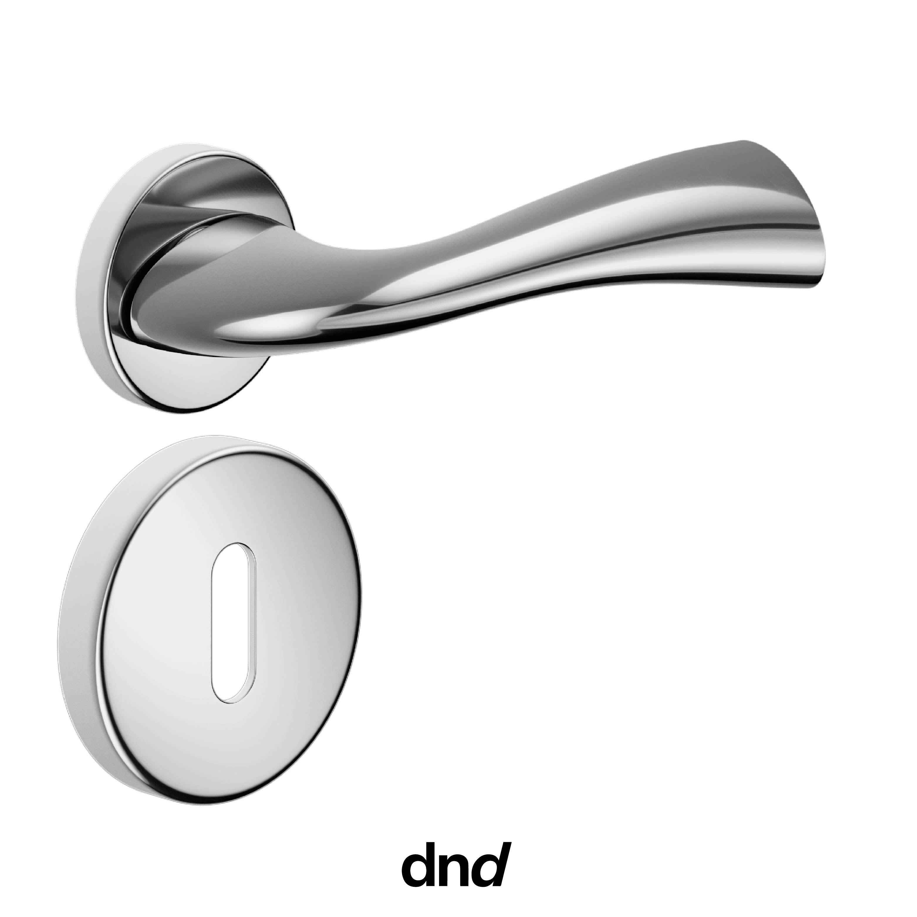 Fluò - DND Maniglia per porta interna - Imhoff Handles