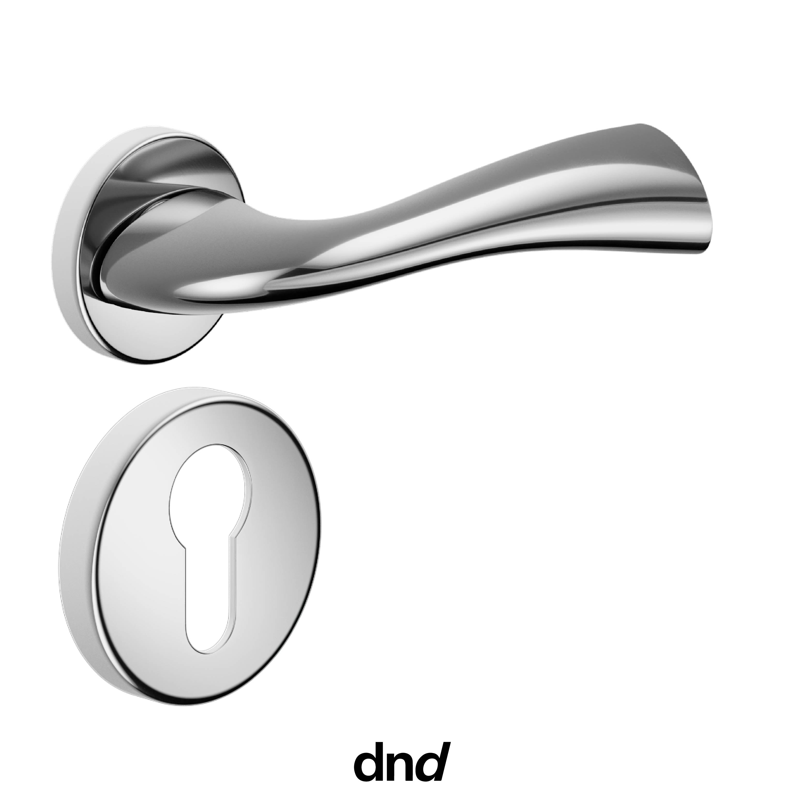 Fluò - DND Maniglia per porta interna - Imhoff Handles