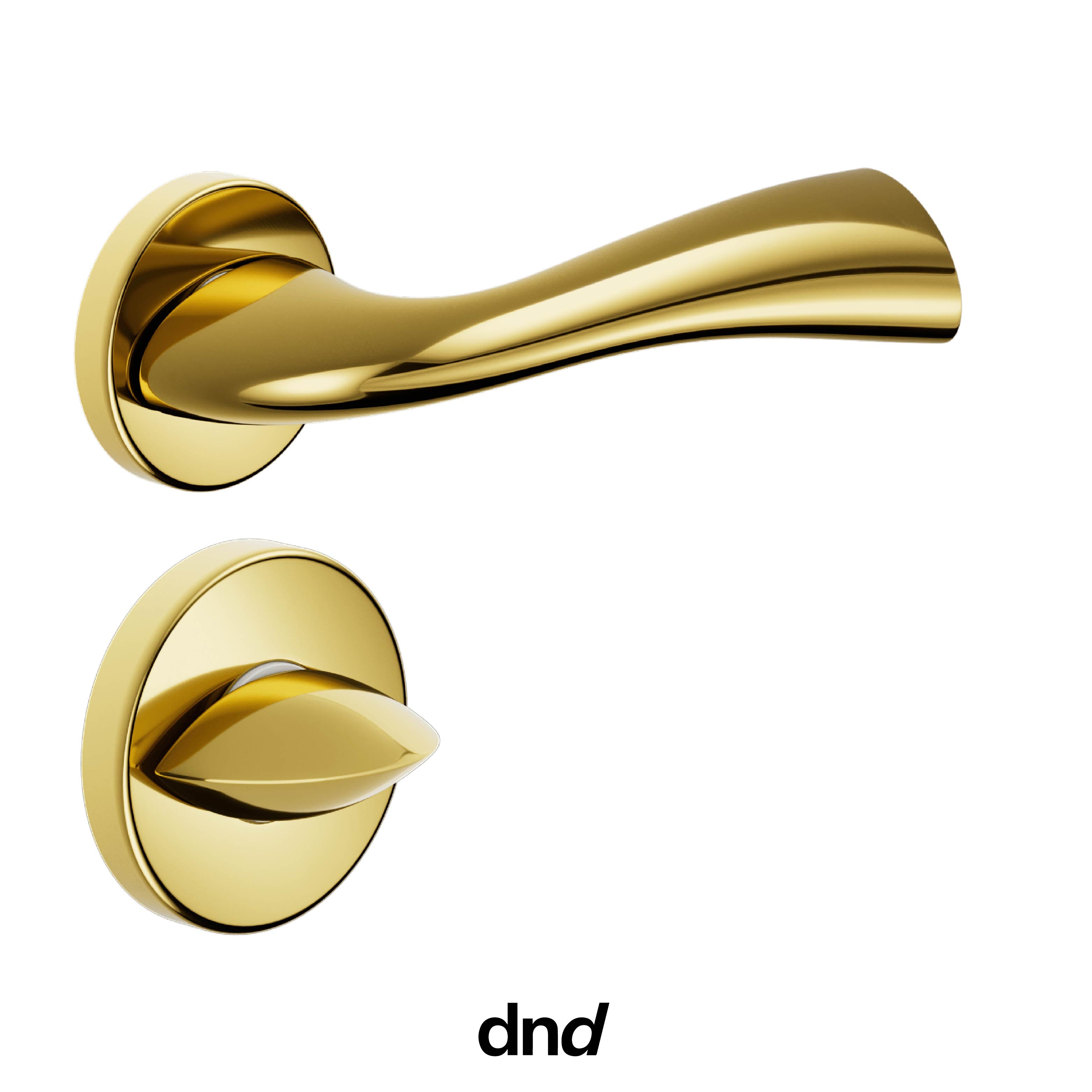 Fluò - DND Maniglia per porta interna - Imhoff Handles