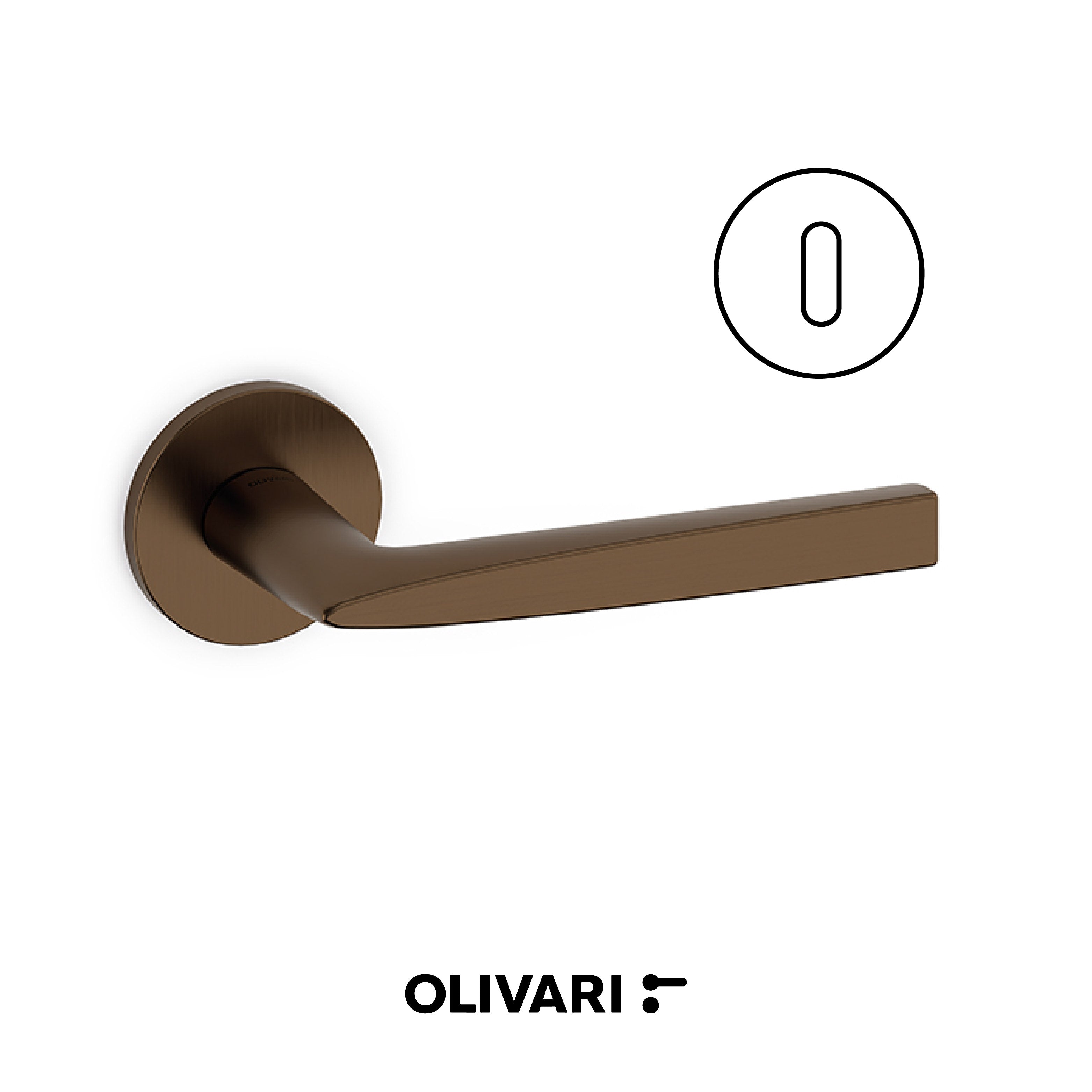 Flute - Olivari Maniglia per porta interna - Imhoff Handles