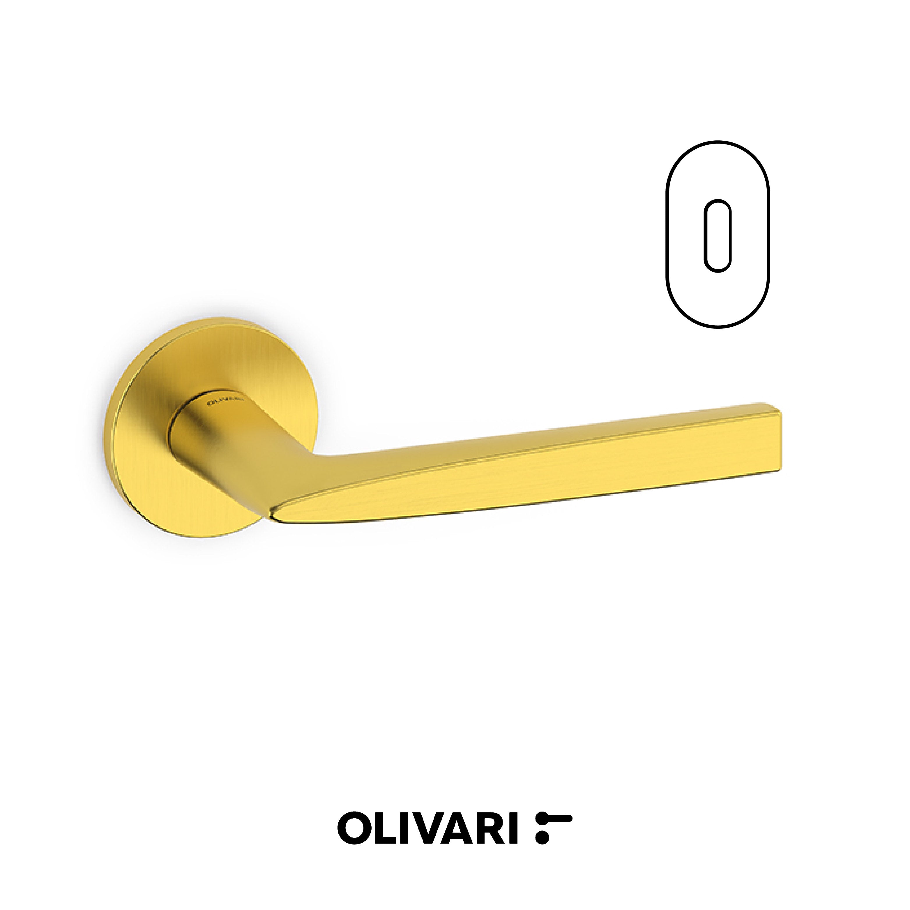 Flute - Olivari Maniglia per porta interna - Imhoff Handles